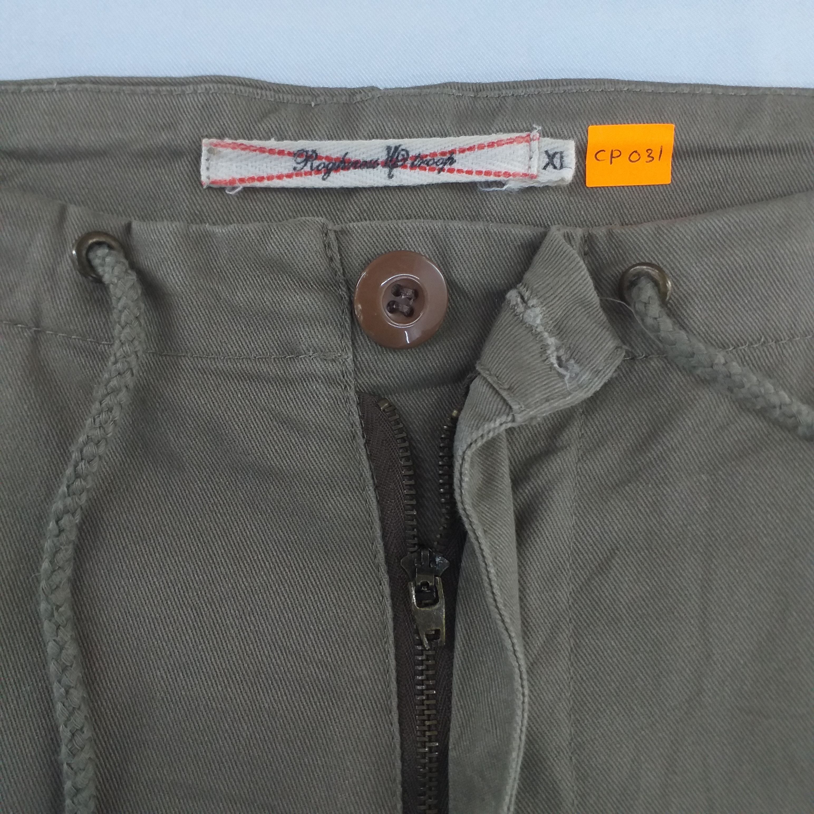 Japanese Brand Vintage Roughness Troop Japanese Cargo Pockets Pants -CP031 Size US 35 - 13 Thumbnail