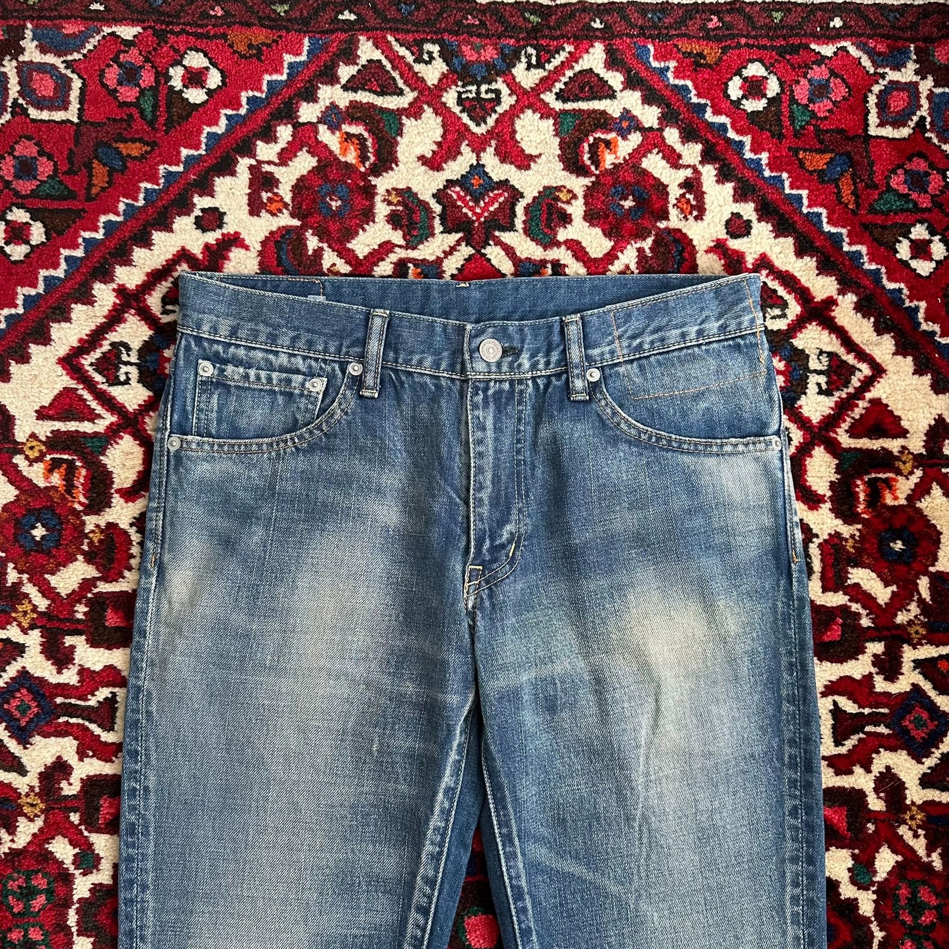 Visvim visvim 13aw 04d5 Rare Yellow Mud Wash Denim W32L30 Size US 32 / EU 48 - 3 Thumbnail