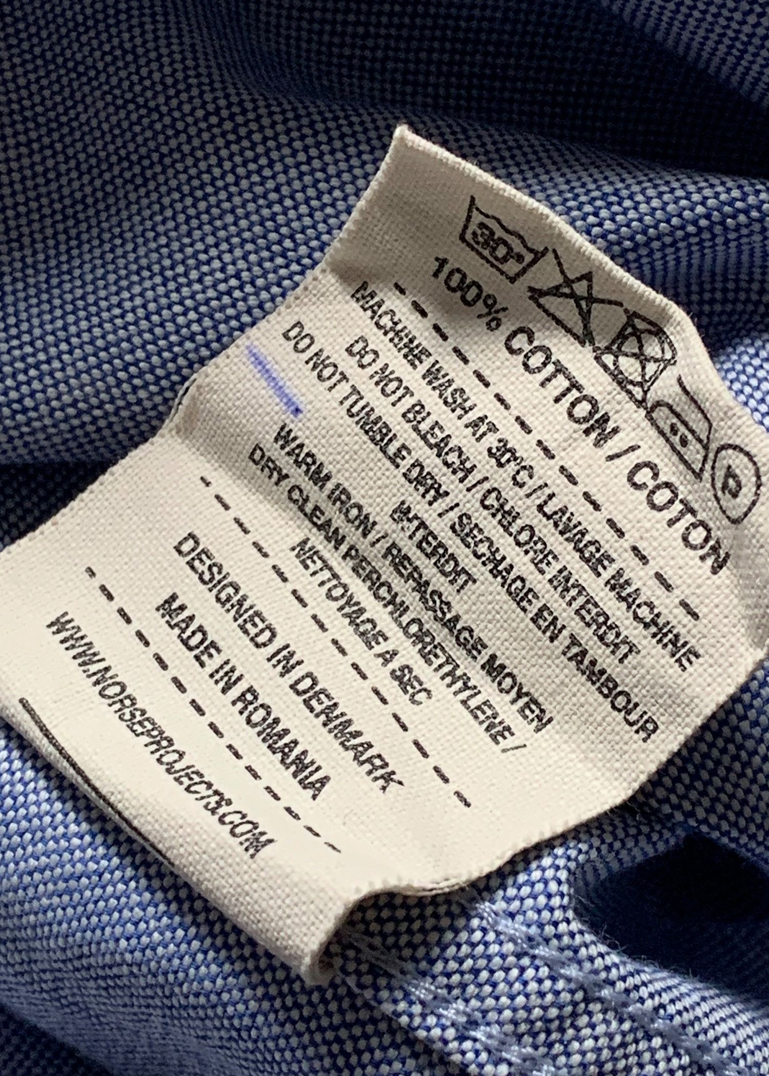 Norse Projects Norse Project Anton Oxford Button Up - L Size US L / EU 52-54 / 3 - 7 Thumbnail