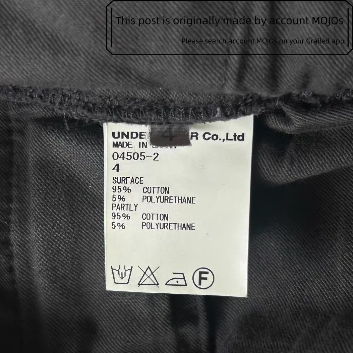 Undercover Sz 4 Undercover 15SS Patches Television Gray Denim mojos1410 Size US 32 / EU 48 - 8 Thumbnail