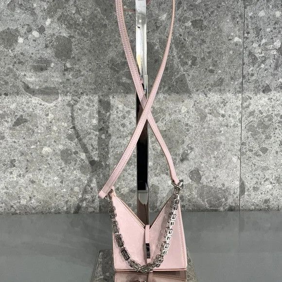 Givenchy GIVENCHY Mini Cut Out Bag In Light Pink - NEW WITH TAGS Size ONE SIZE - 6 Thumbnail