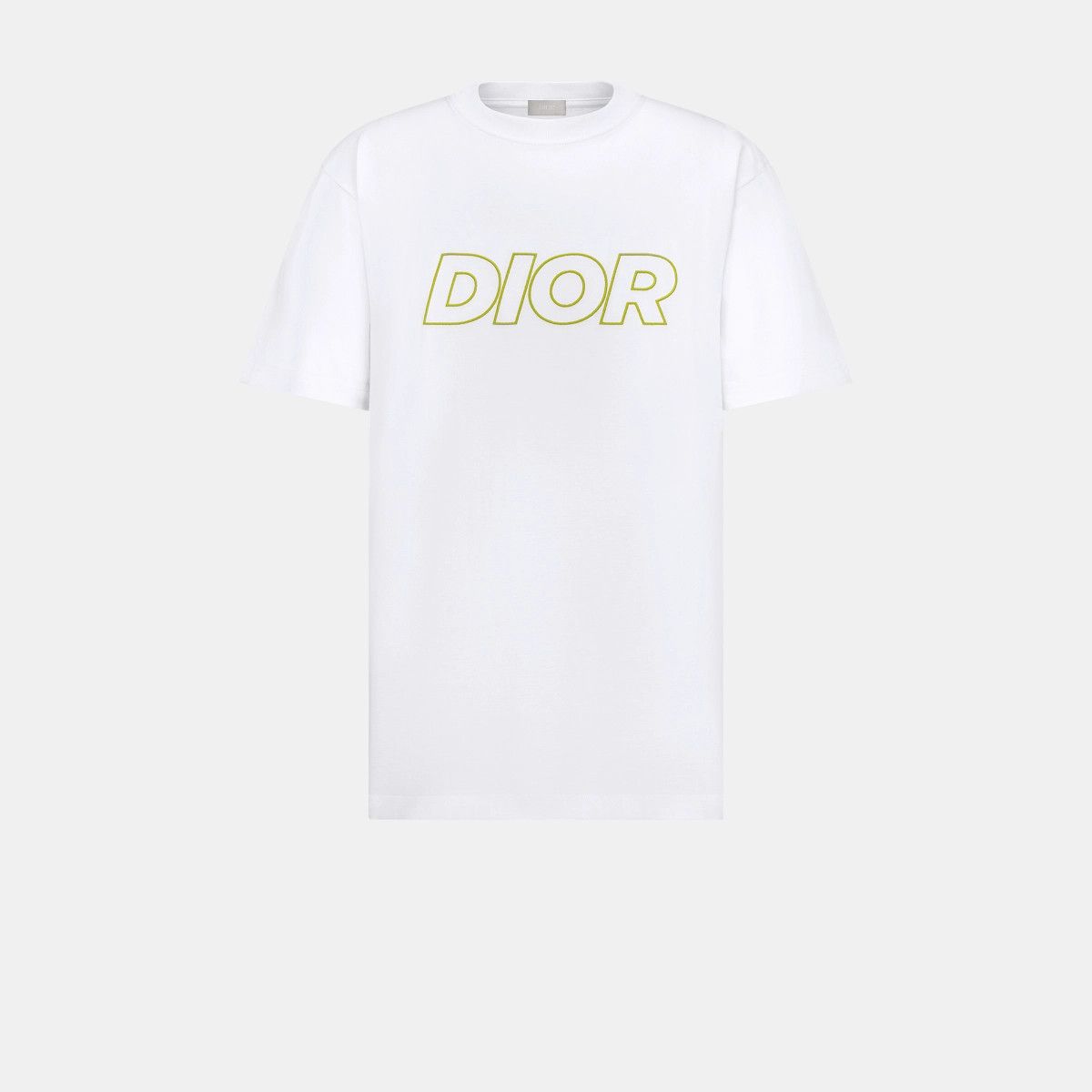 Dior o1bcso1str1224 Relaxed-Fit T-Shirt in White Size US XL / EU 56 / 4 - 1 Thumbnail