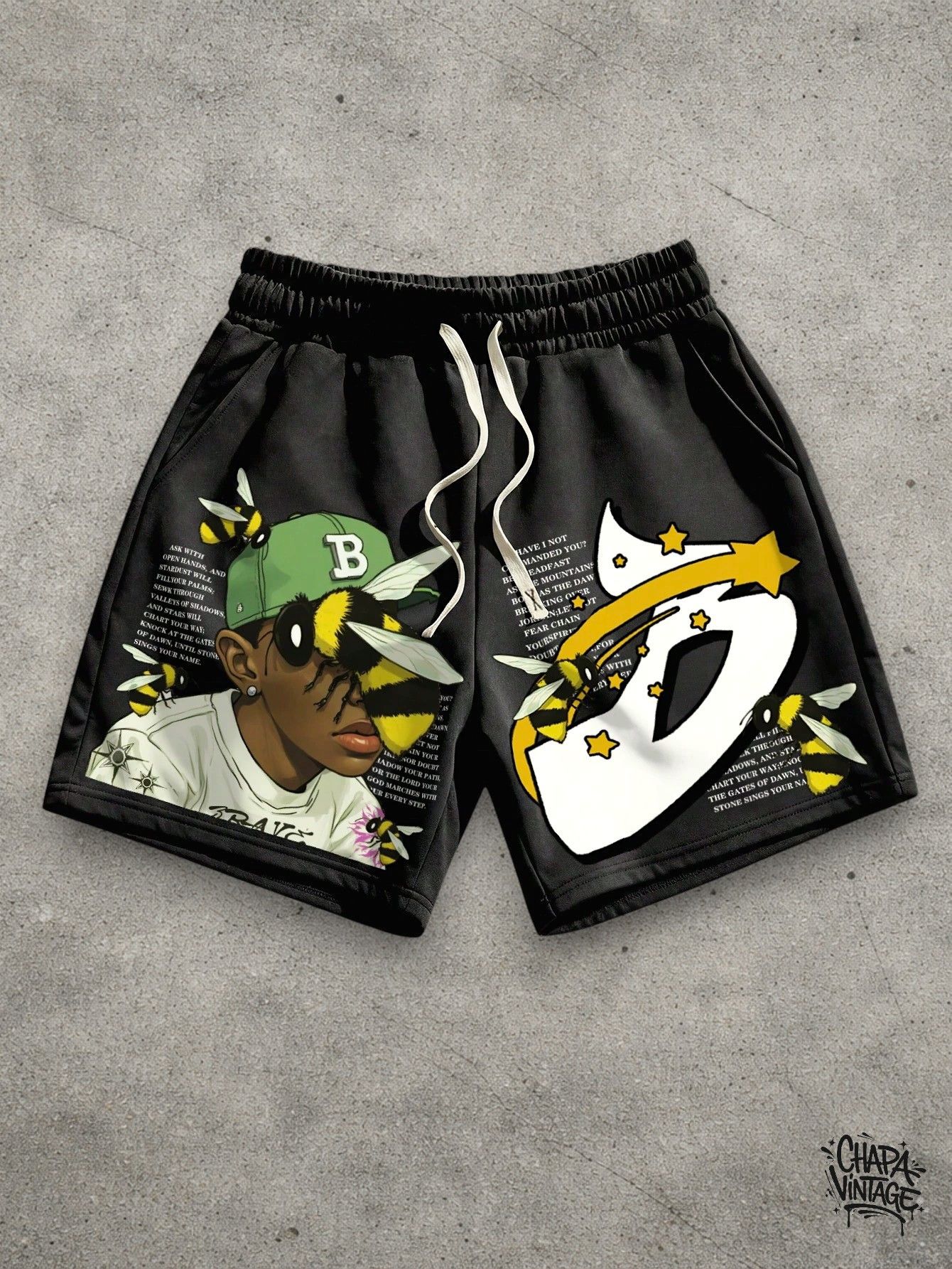 Japanese Brand Street drip shorts Size US 32 / EU 48 - 1 Thumbnail