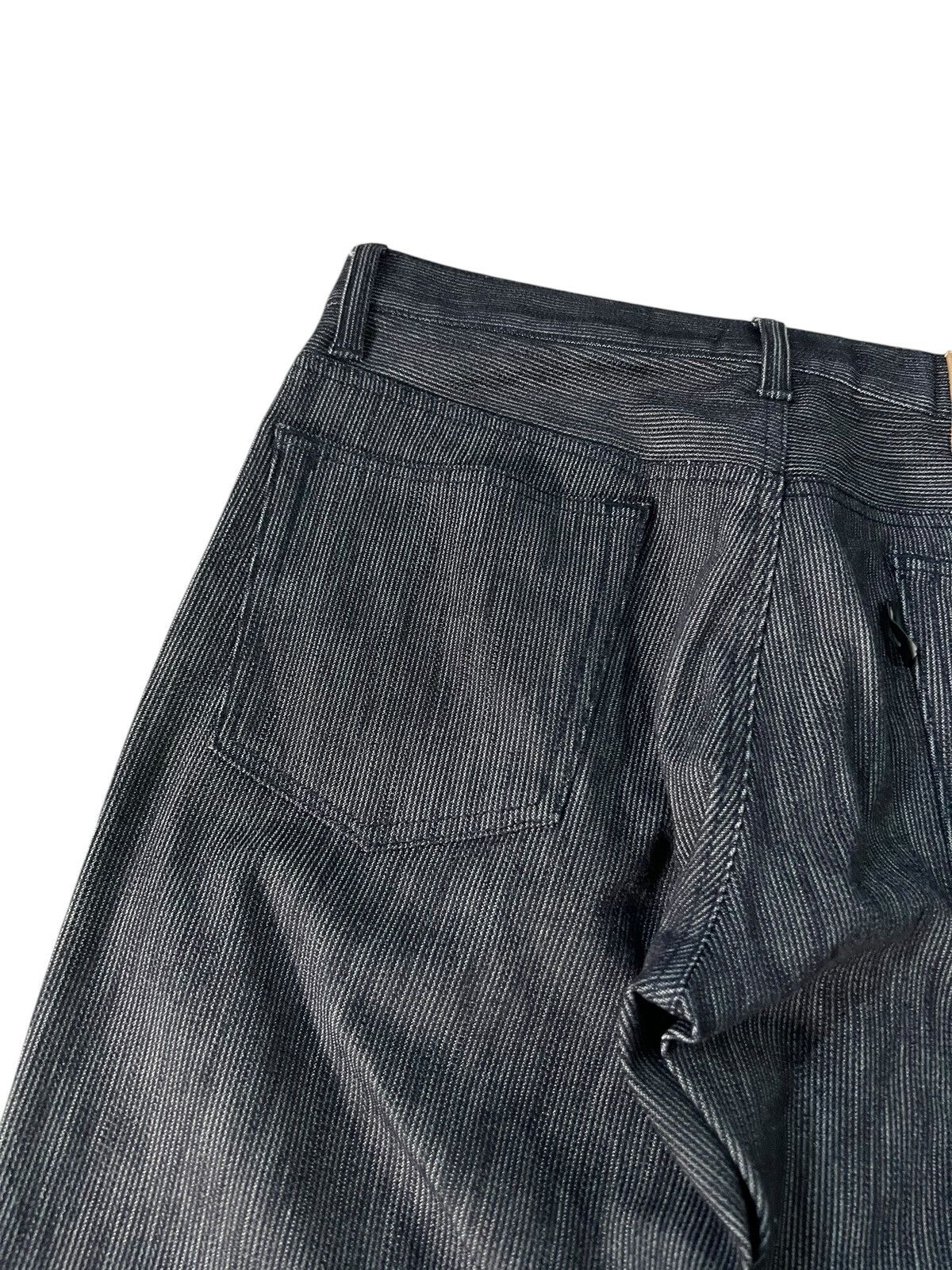 If Six Was Nine × Takeo Kikuchi × Tornado Mart VINTAGE TAKEO KIKUCHI STRIPE JEANS VERY RARE Size US 32 / EU 48 - 6 Thumbnail