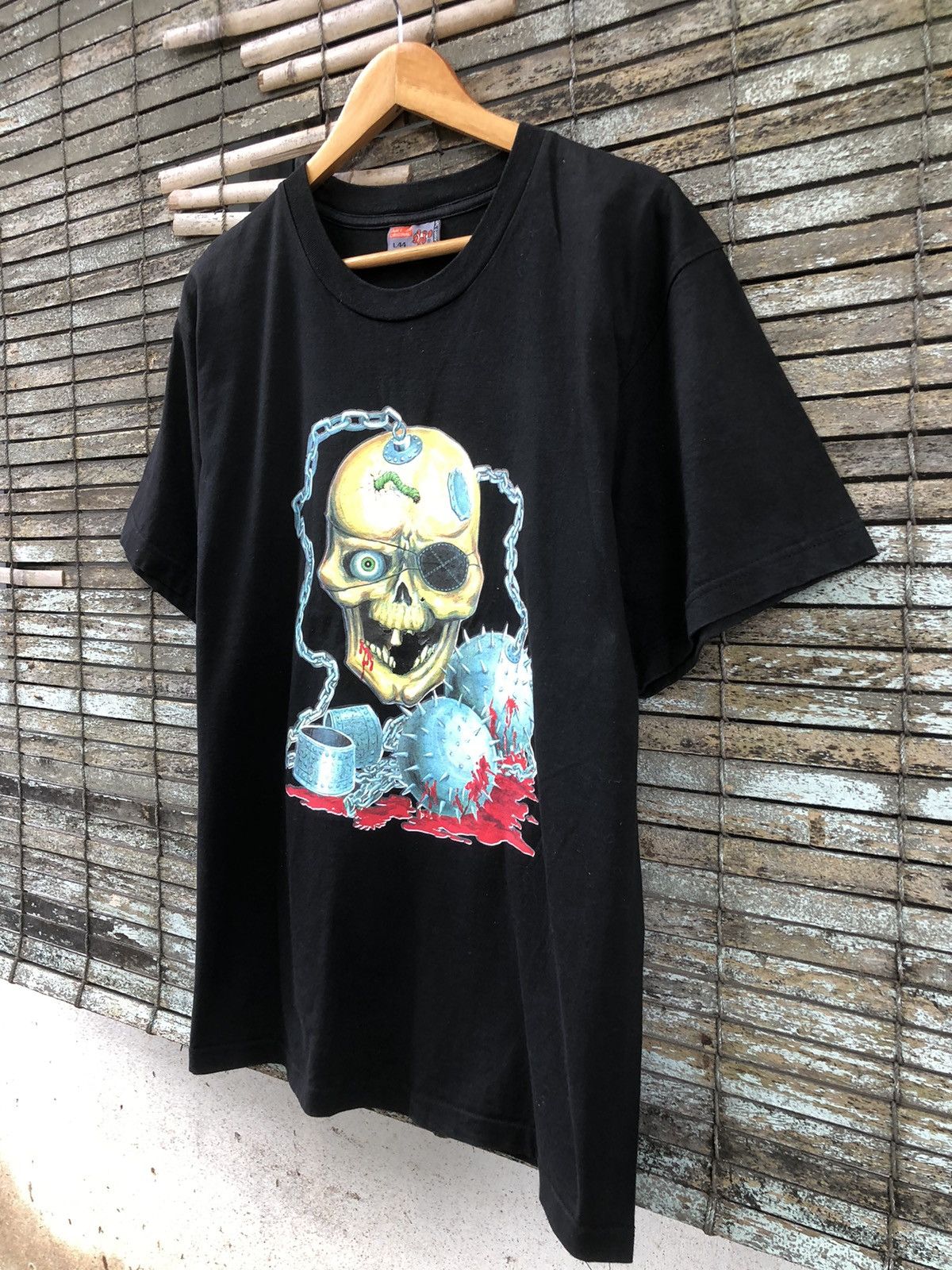 Japanese Brand × Vintage RARE Vintage Y2K Ripleys Skull Haunted Advanture Tee Size US L / EU 52-54 / 3 - 4 Thumbnail