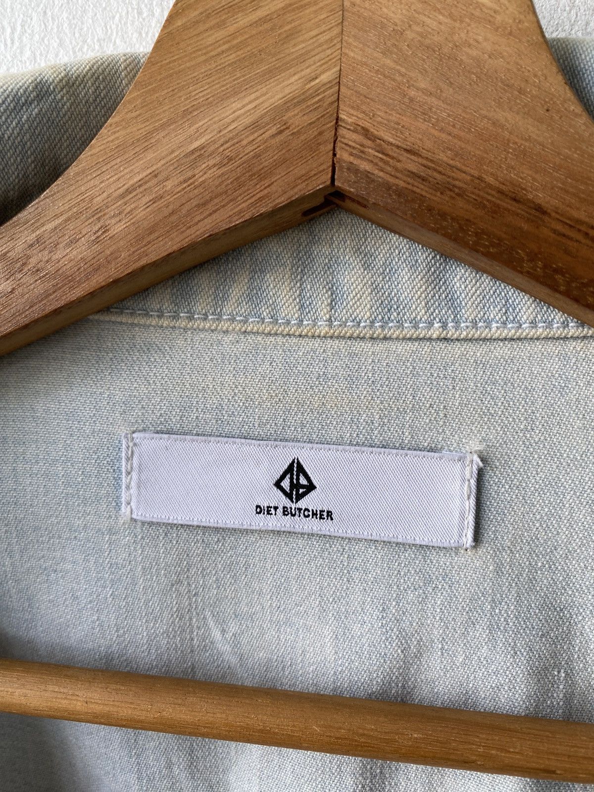 Diet Butcher Slim Skin × Japanese Brand Diet Butcher Japan Jeans Biker Jacket Size US M / EU 48-50 / 2 - 22 Thumbnail