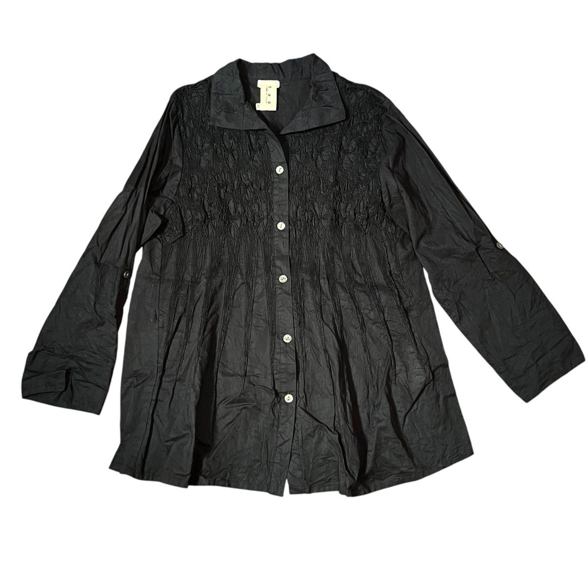 Comme des Garcons Tao cdg AD2010 embroidered pleated shirt Size US S / EU 44-46 / 1 - 1 Thumbnail