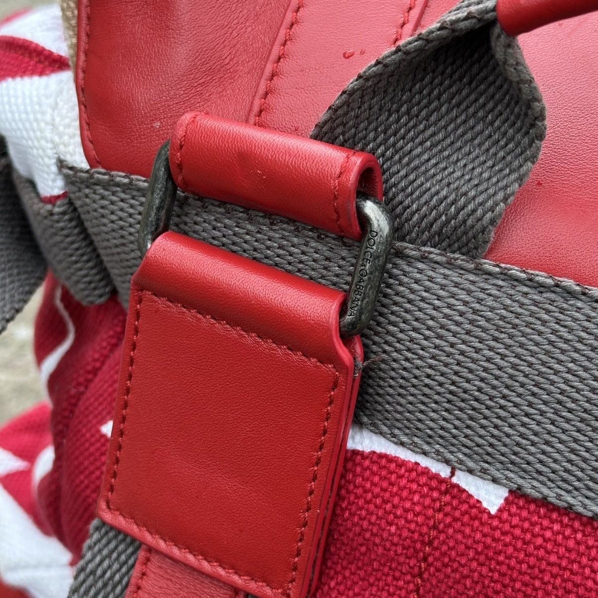 Dolce & Gabbana DOLCE & GABBANA POPPY Canvas Leather Multipocket Backpack Size ONE SIZE - 22 Thumbnail