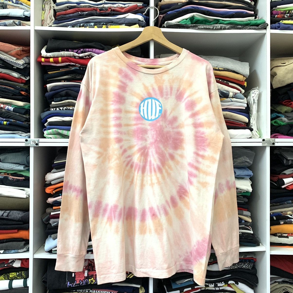 Huf HUF ORIGINAL TIE DYE BIG BACK PRINTED Size US L / EU 52-54 / 3 - 1 Thumbnail