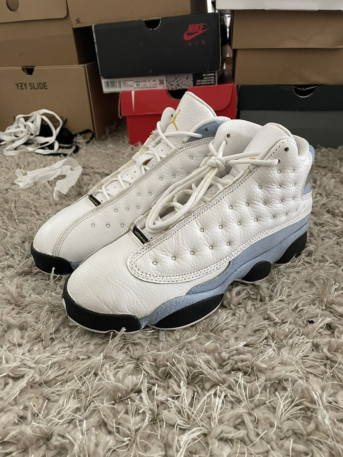 Jordan Brand Jordan 13 Blue Grey Size US 7 / EU 40 - 1 Thumbnail
