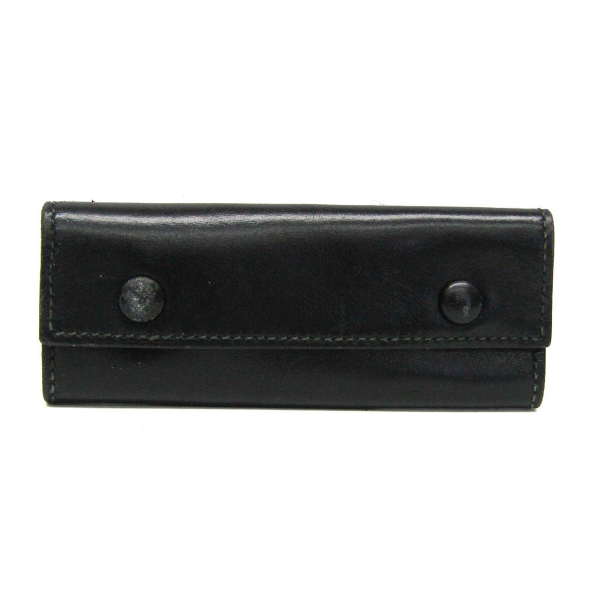 Hermes Hermes Women,Men Leather Key Case Black Size ONE SIZE - 1 Thumbnail