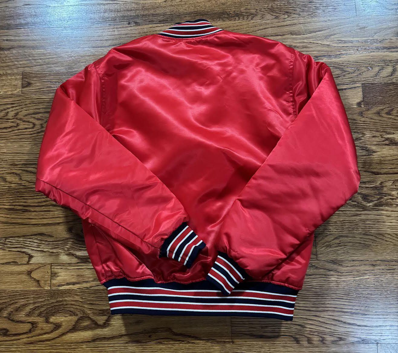 Starter Vintage Starter St Louis Cardinal Satin Dugout Jacket Size M Size US M / EU 48-50 / 2 - 2 Thumbnail