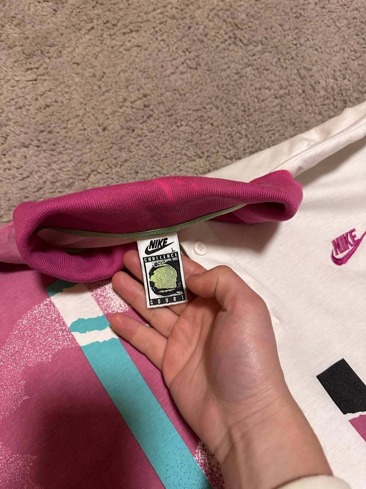 Nike Vintage Nike Challenge Court Polo Large Size US L / EU 52-54 / 3 - 5 Thumbnail