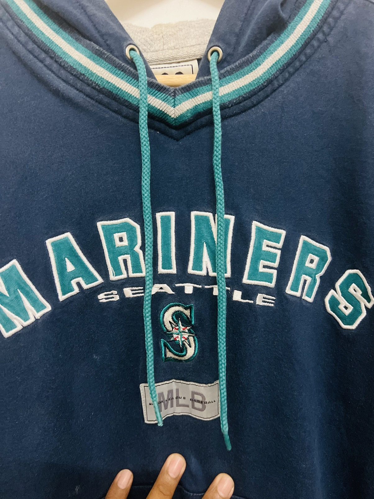 MLB × Vintage Vintage Lee Seattle Mariners Hoodie Size US L / EU 52-54 / 3 - 4 Thumbnail