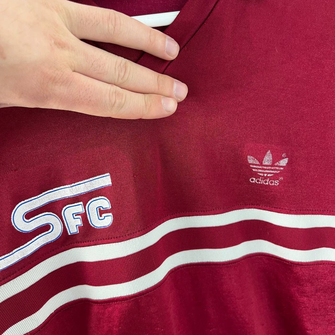 Servette 1983-86 Adidas West Germany Vintage Football Shirt