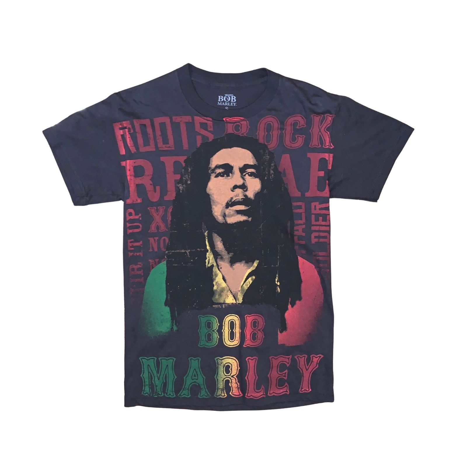 Band Tees × Bob Marley Bob Marley Roots Rock Reggae T Shirt Small Black Graphic Tee Size US S / EU 44-46 / 1 - 1 Thumbnail