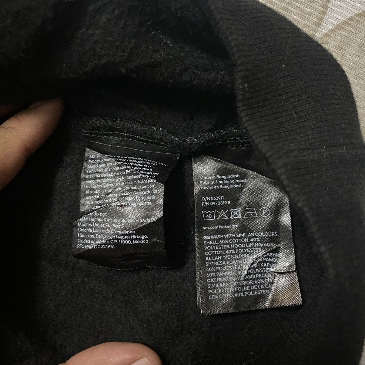 H&M H&M Plain Black Hoodie Size US M / EU 48-50 / 2 - 4 Thumbnail
