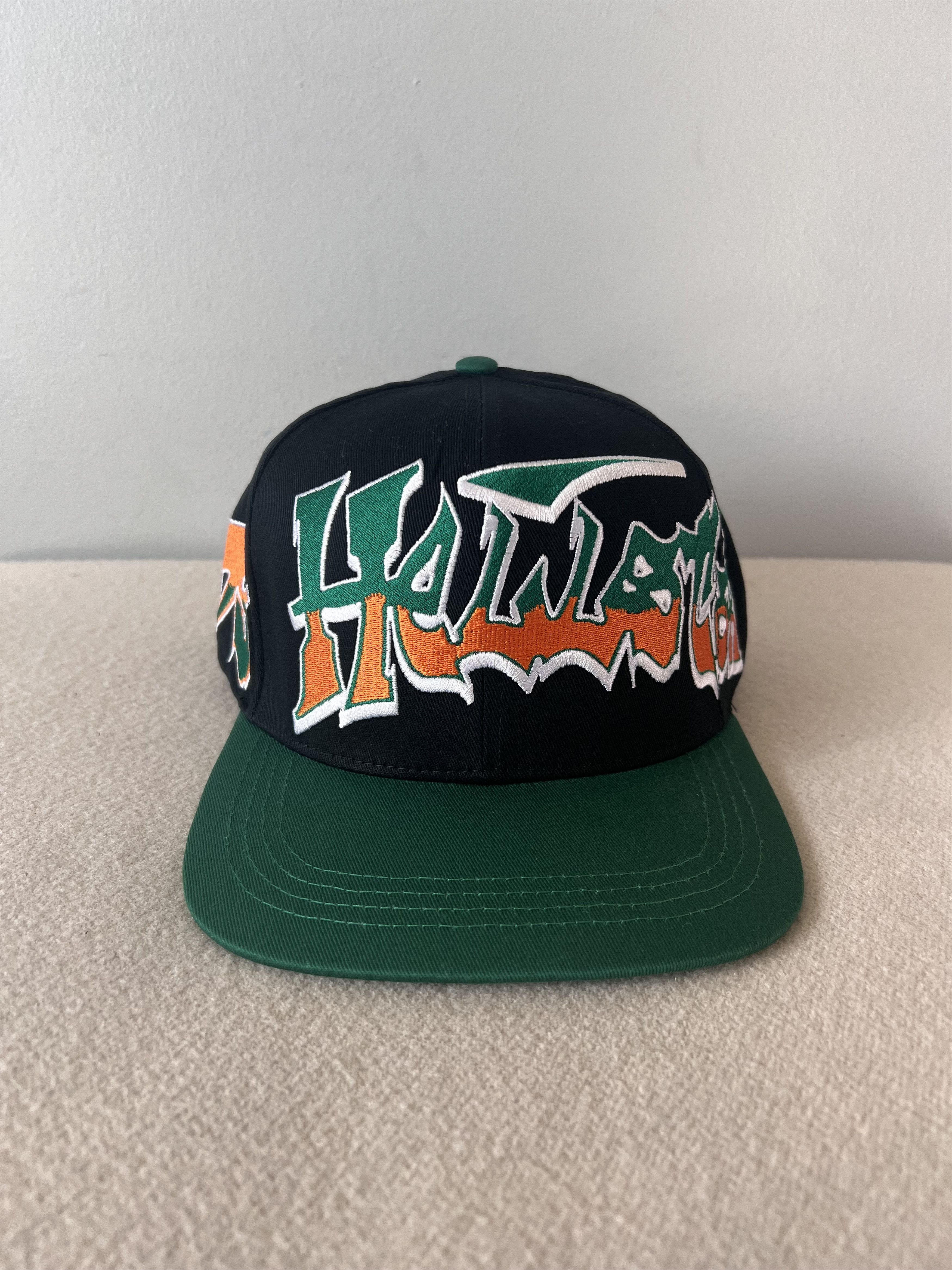 HELLSTAR Hellstar Records Snapback Hat in Green Black | Grailed