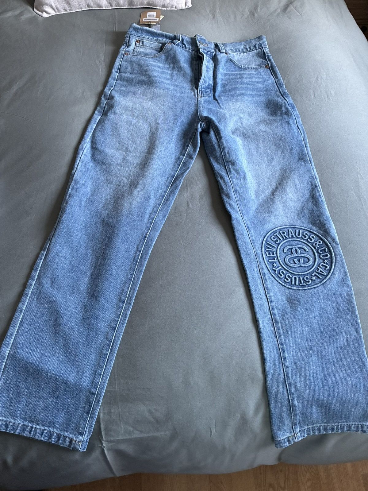 Levi's × Stussy Levi’s x Stüssy 501 Jeans — W32 L32 Size US 32 / EU 48 - 1 Thumbnail