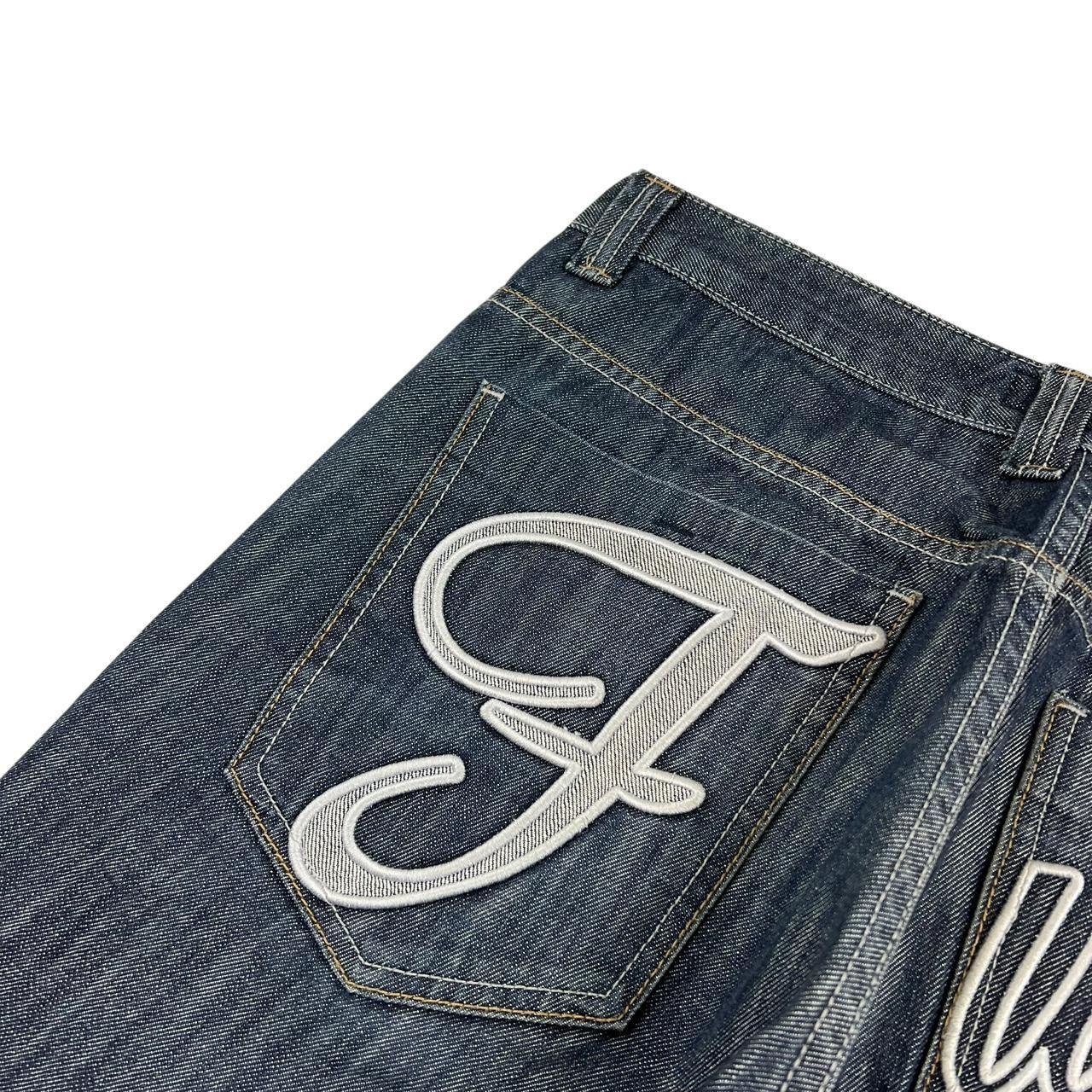 Fubu Vintage Embroidered Fubu 05 Denim Jeans - Waist: 33” Size US 33 - 3 Thumbnail
