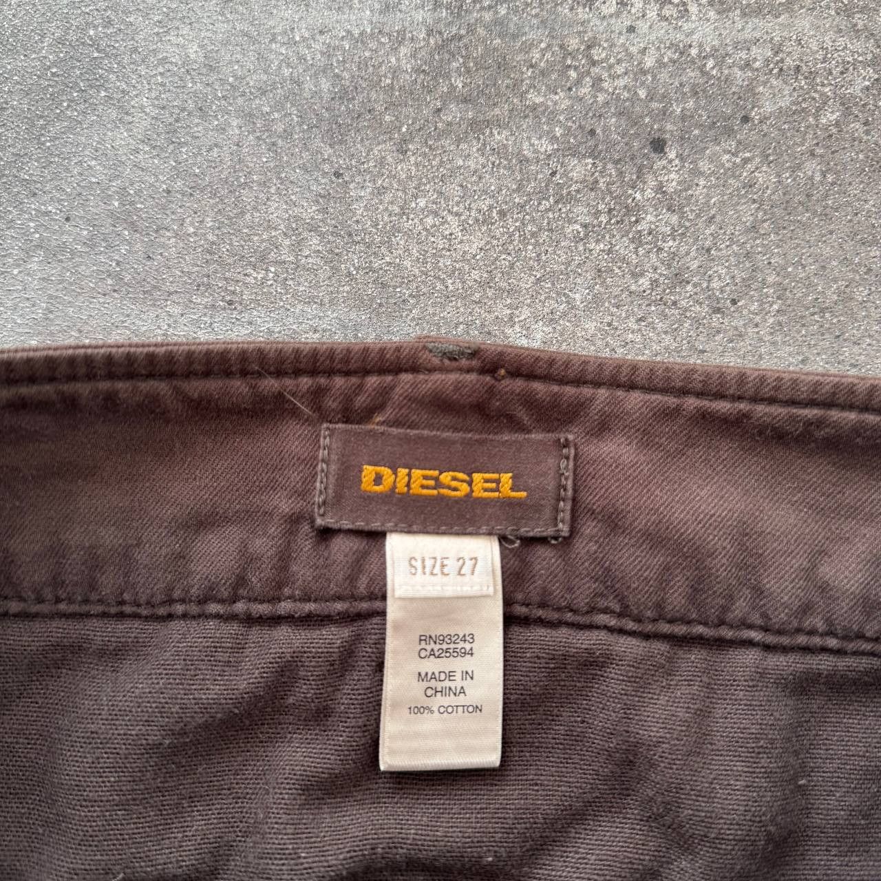Diesel Diesel Vintage Mini Skirt Size 26" / US 2 / IT 38 - 7 Thumbnail