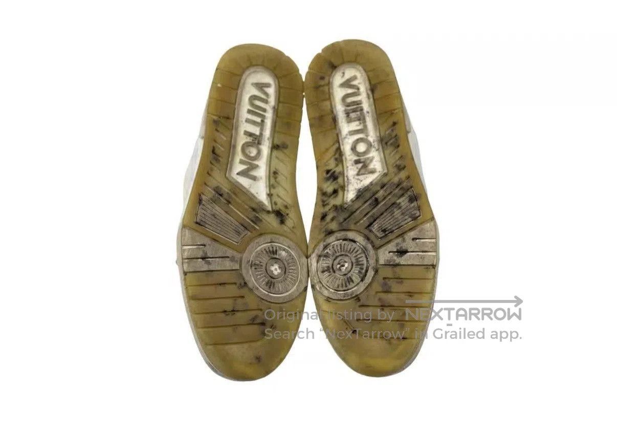 Louis Vuitton White Low-Top Sneakers Size 8. Size US 8 / EU 41 - 5 Thumbnail