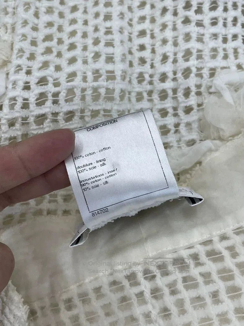 Chanel Chanel Camellia Open Cardigan. Size US XS / EU 42 / 0 - 5 Thumbnail