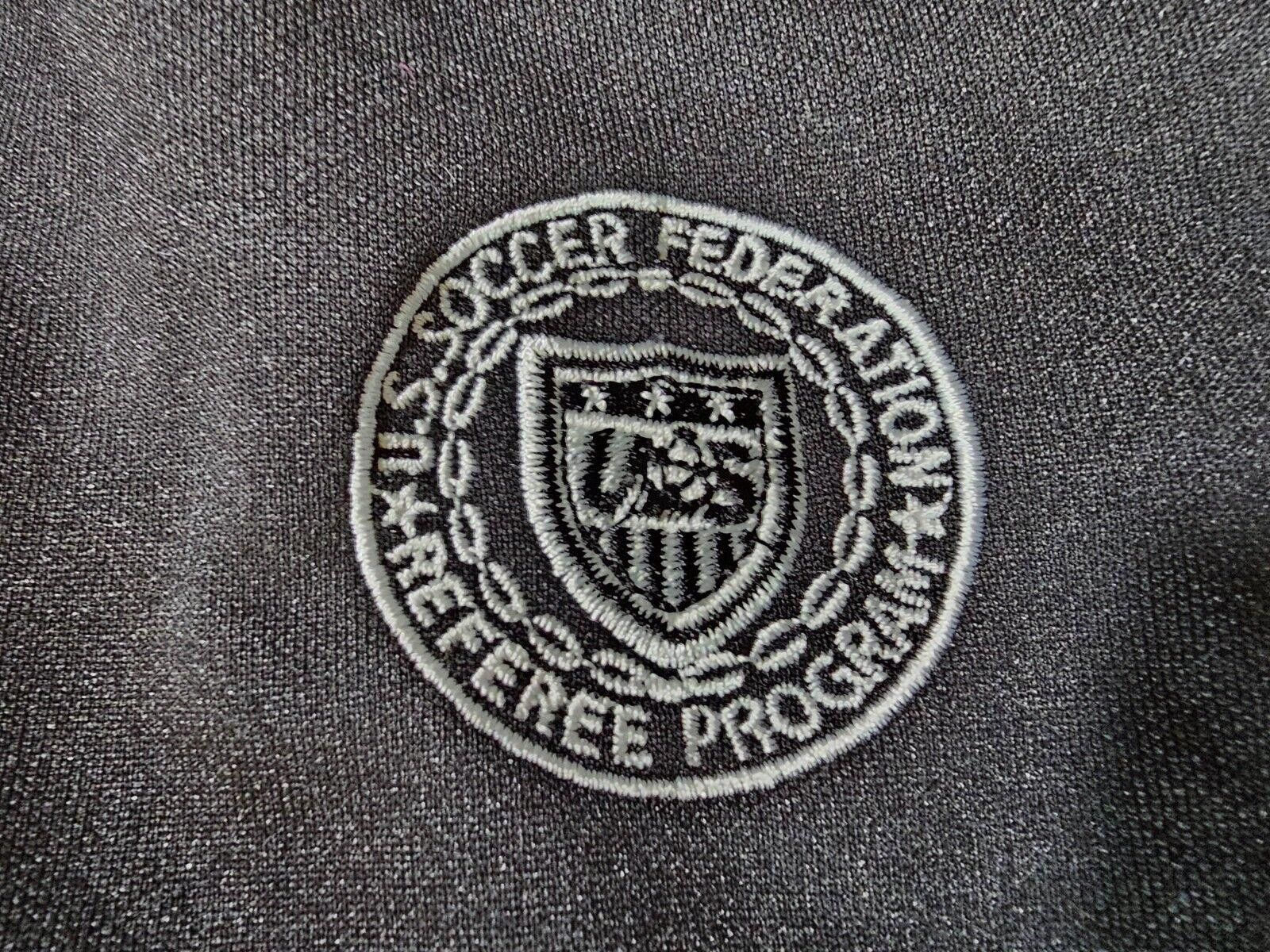Designer US SOCCER FEDERATION Referee Program Black soccer shorts Size ONE SIZE - 2 Thumbnail
