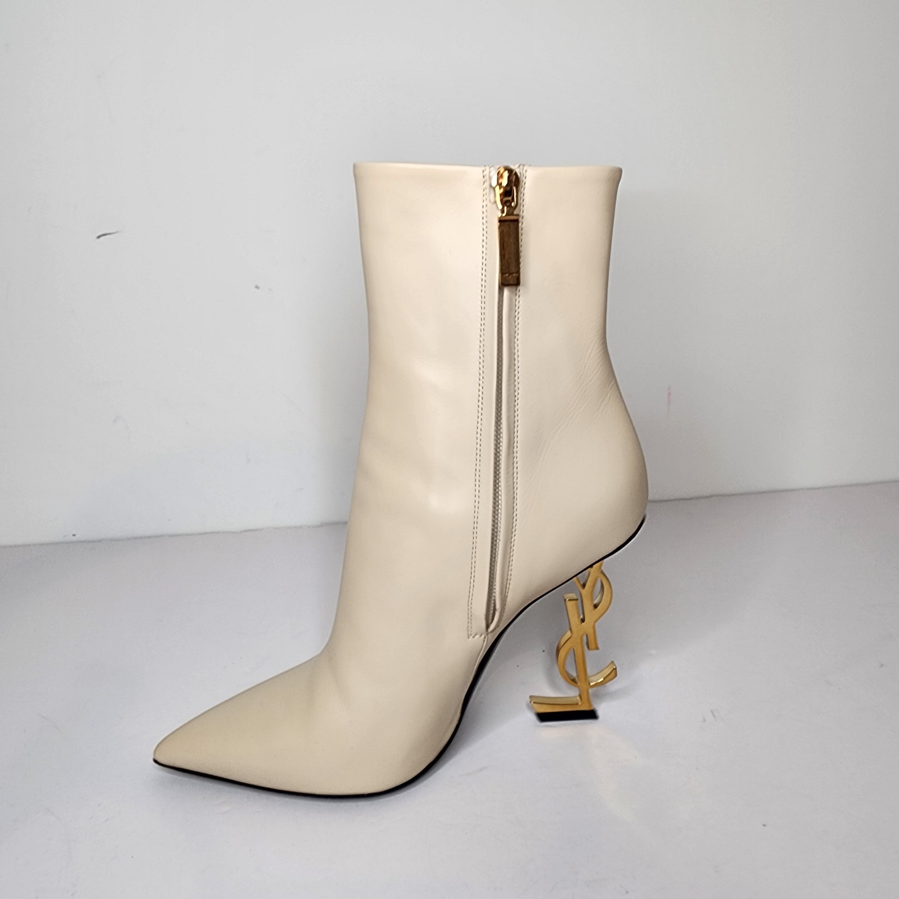 Yves Saint Laurent Yves Saint Laurent Opyum Leather boots Size US 8 / IT 38 - 6 Thumbnail