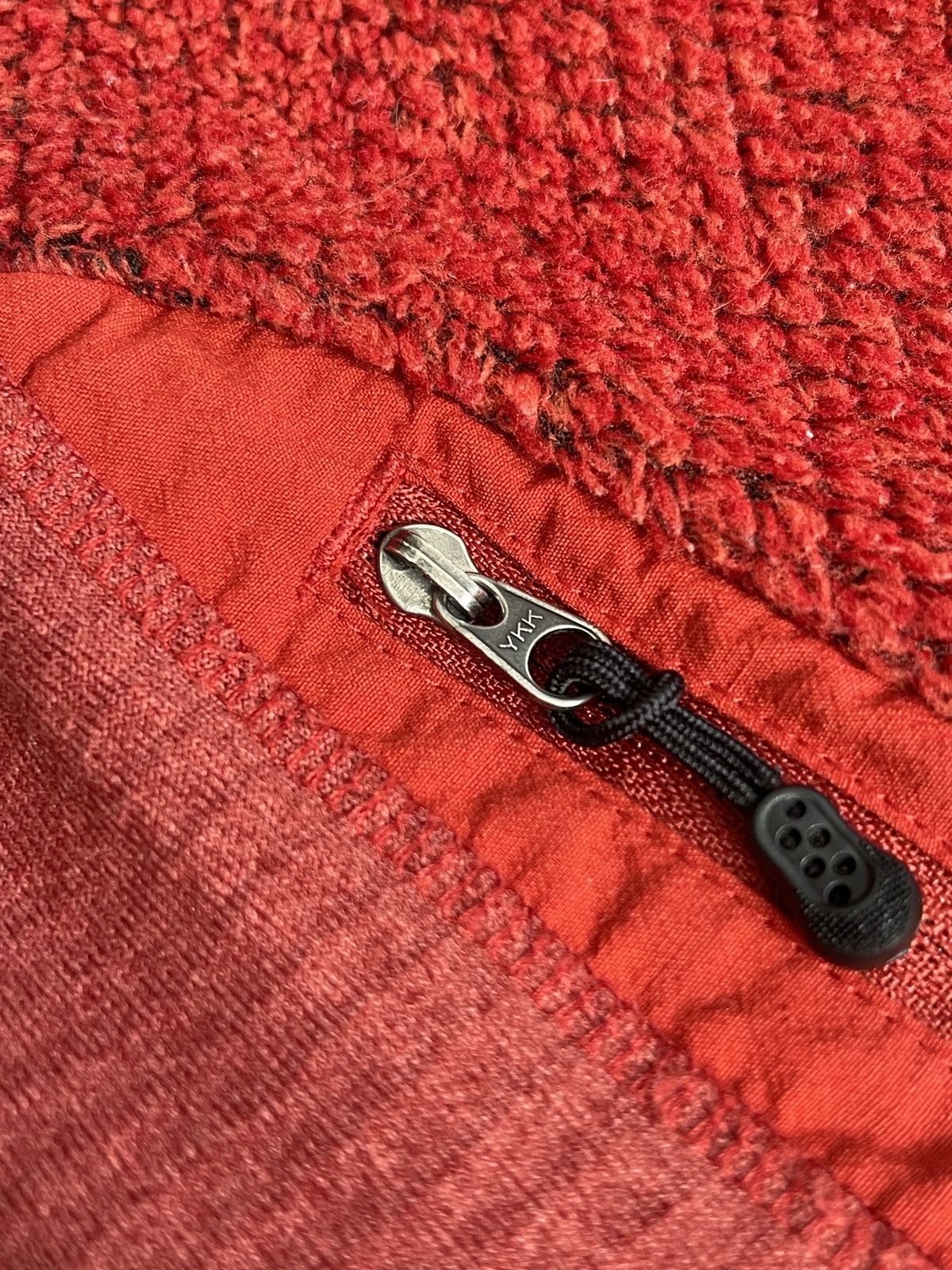 Patagonia × Vintage Patagonia Women's Polartec Fleece Vest Red size XS Size XS / US 0-2 / IT 36-38 - 15 Thumbnail