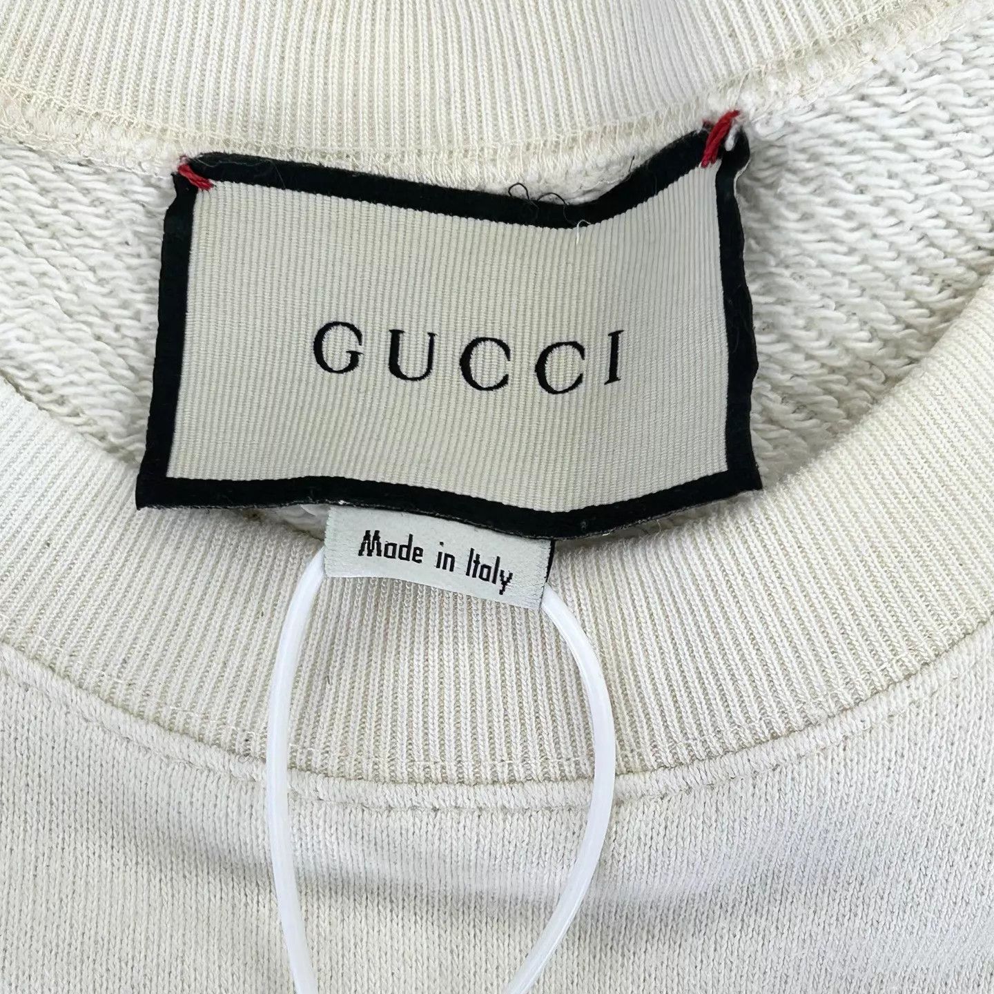 Gucci Gucci UFO Logo White Sweatshirt S New Size US S / EU 44-46 / 1 - 3 Thumbnail