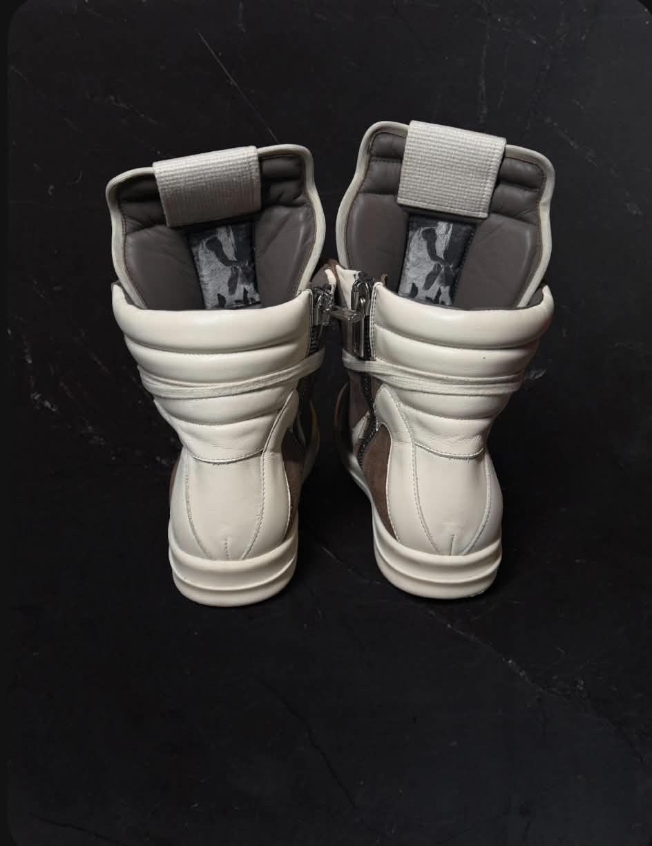Rick Owens 2017 Rick Owens Geobasket Brown/Milk Size US 5.5 / IT 35.5 - 5 Thumbnail