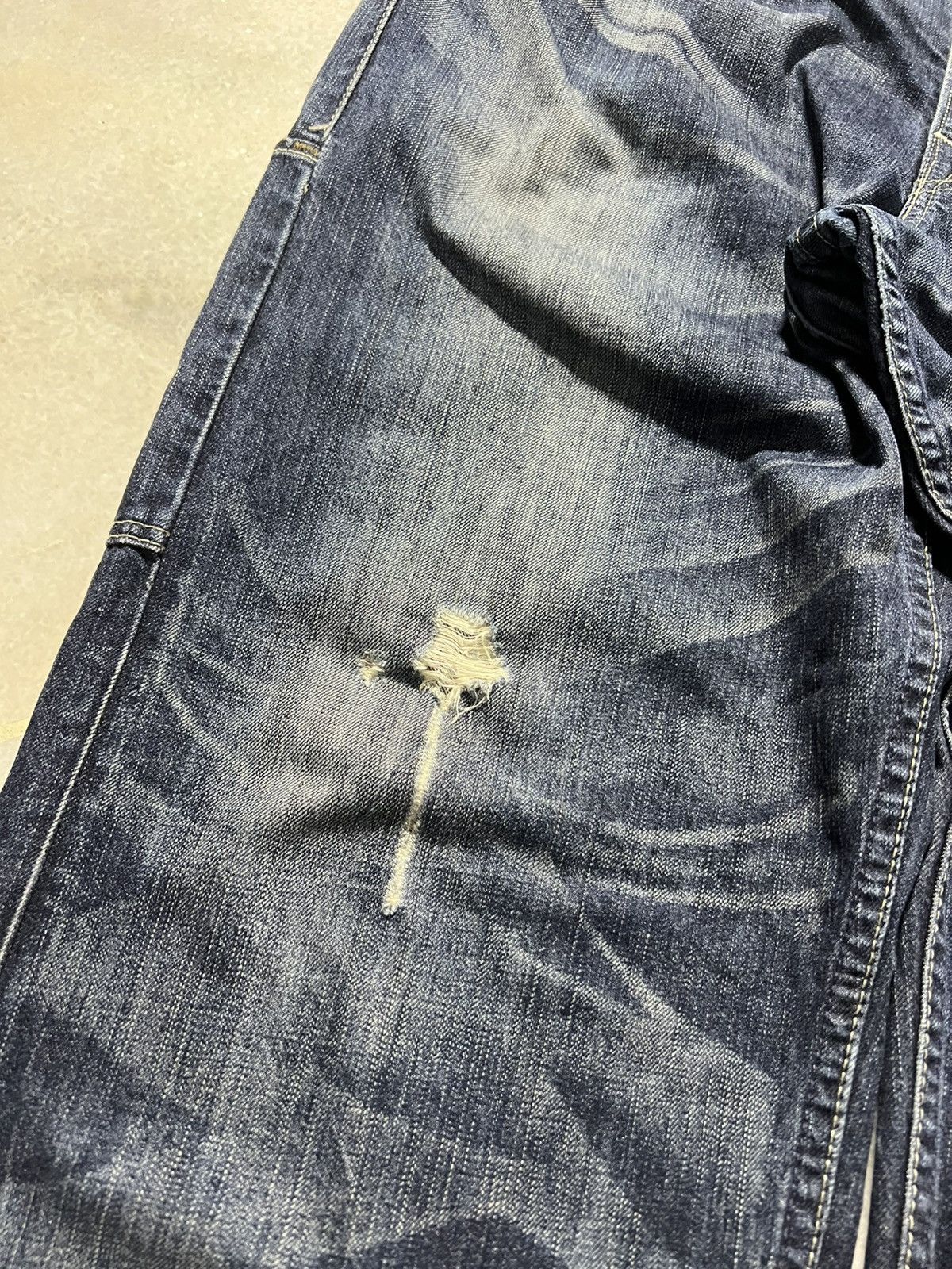Levi's 💥Baggy💥Vintage Levis 203 Carpenter Washed Distressed Jeans Size US 35 - 5 Thumbnail