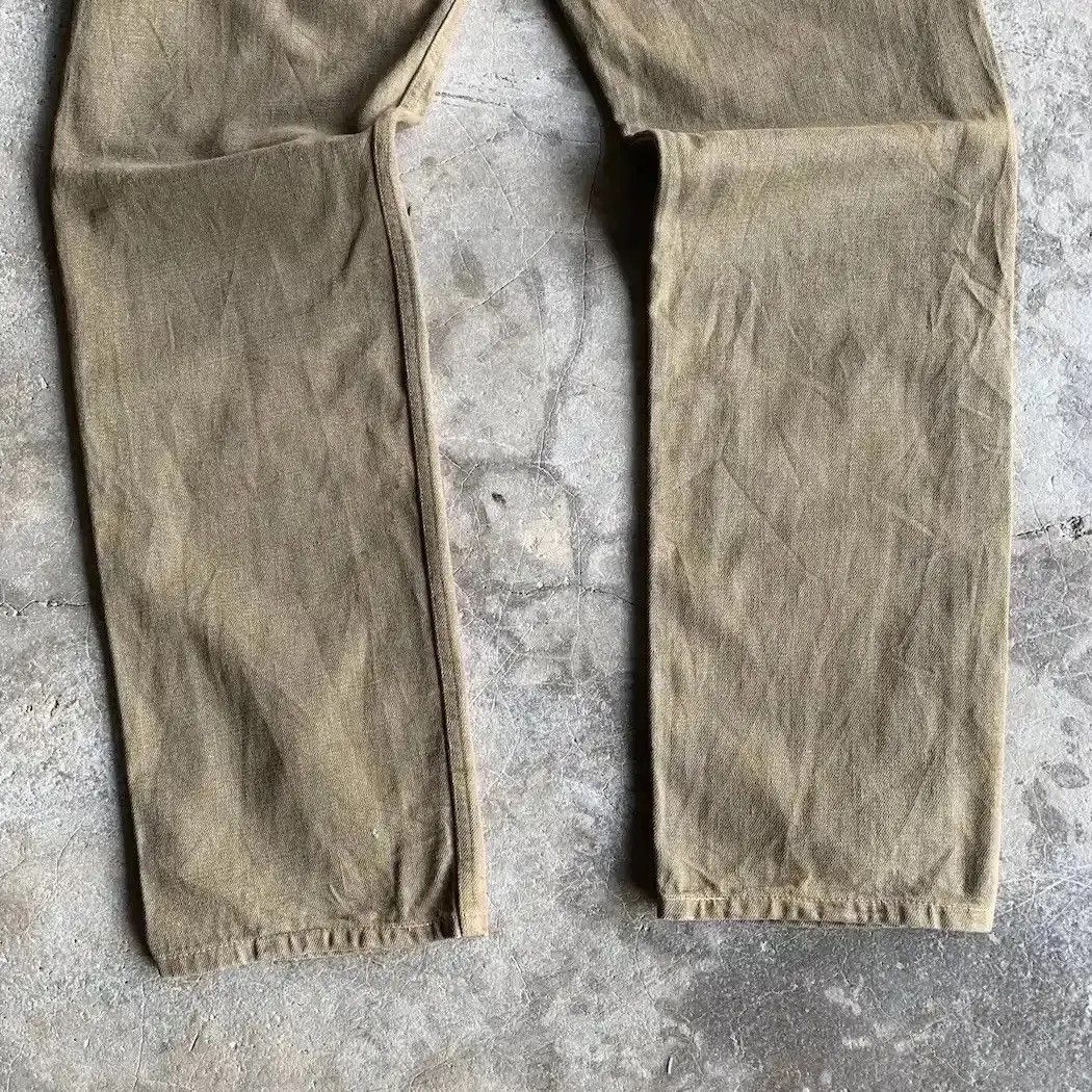If Six Was Nine SUPER SICKS🔥REDLINE JAPANESE VTG SELVEDGE RUSTY DIRTY JEANS Size US 32 / EU 48 - 13 Thumbnail