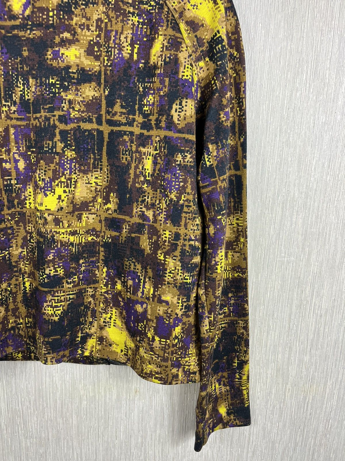 Cos × Designer COS abstract full print pixel light viscose jacket Size XS / US 0-2 / IT 36-38 - 18 Thumbnail
