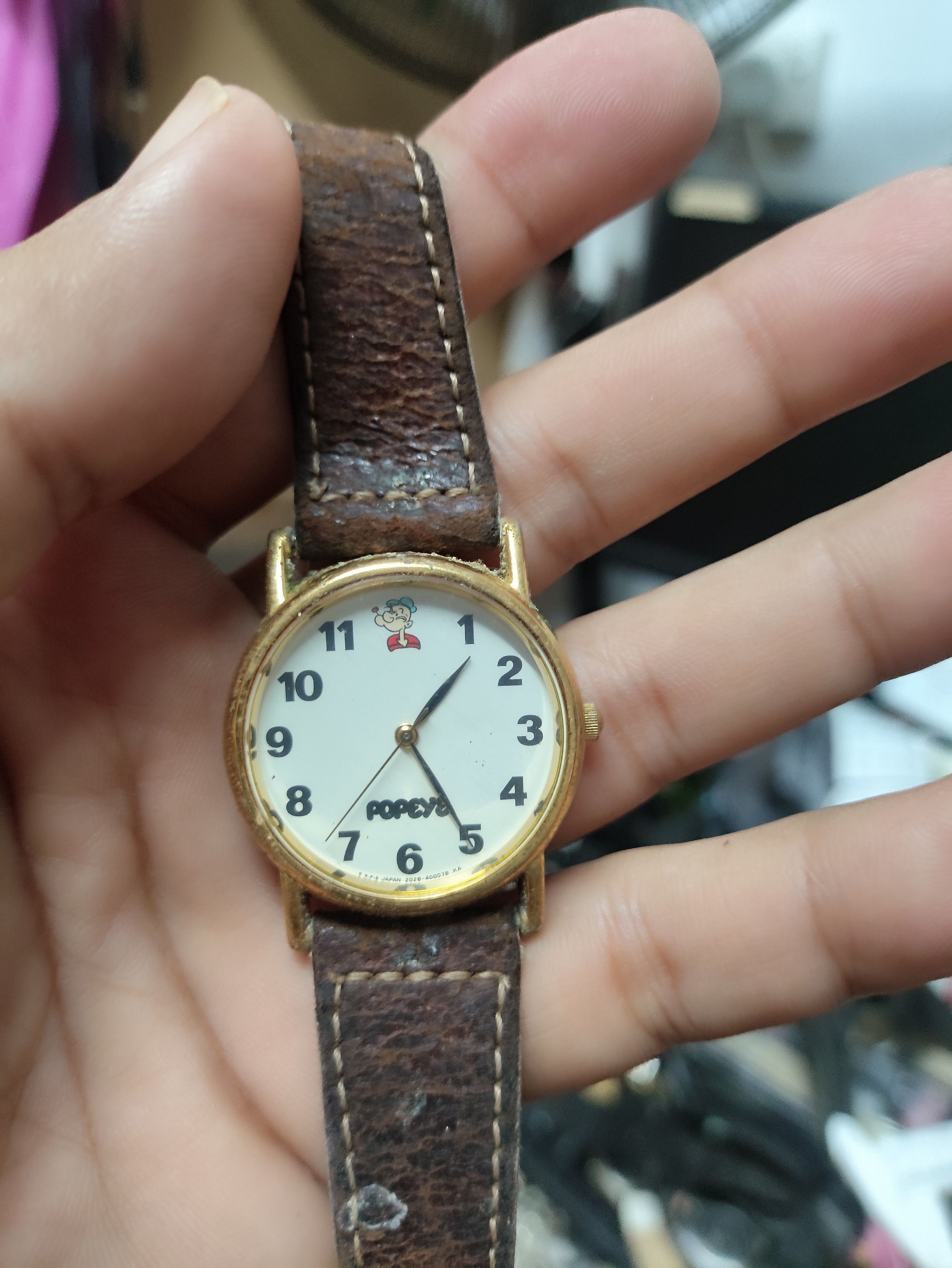 Vintage Super Rare 90's Collection Popeye Vintage Watch JAPAN MADE Size ONE SIZE - 4 Thumbnail