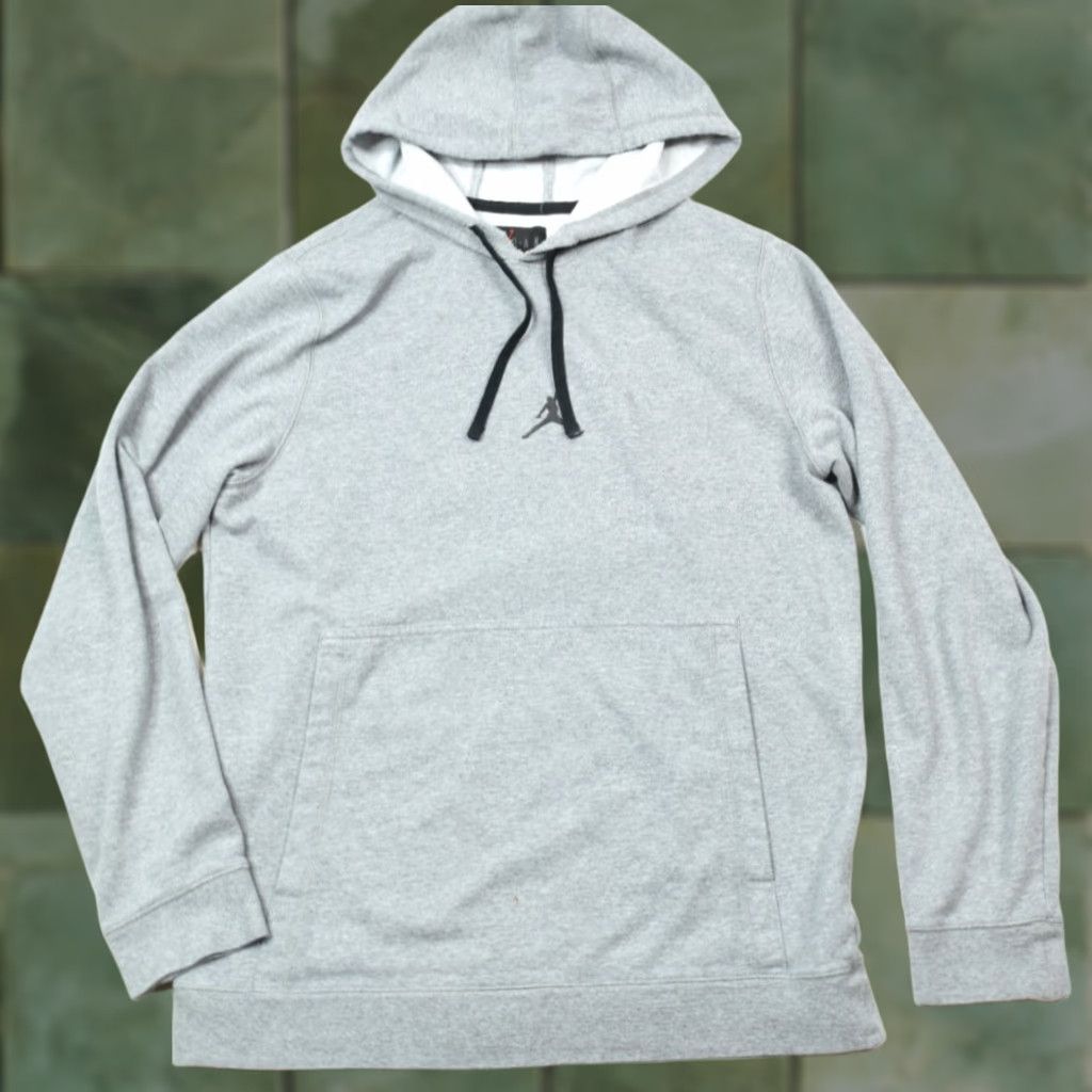 Jordan Brand Jordan Dri-Fit Air Fleece Pullover Hoodie Mens Small Gray Long Sleeve Standard Size US S / EU 44-46 / 1 - 1 Thumbnail