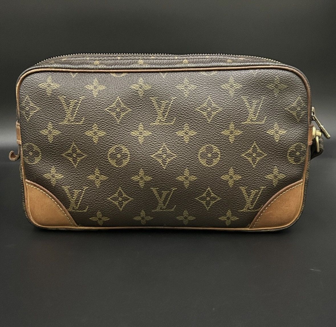 Louis Vuitton Preloved Louis Vuitton monogram Marly Dragonne Clutch Bag Size ONE SIZE - 3 Thumbnail