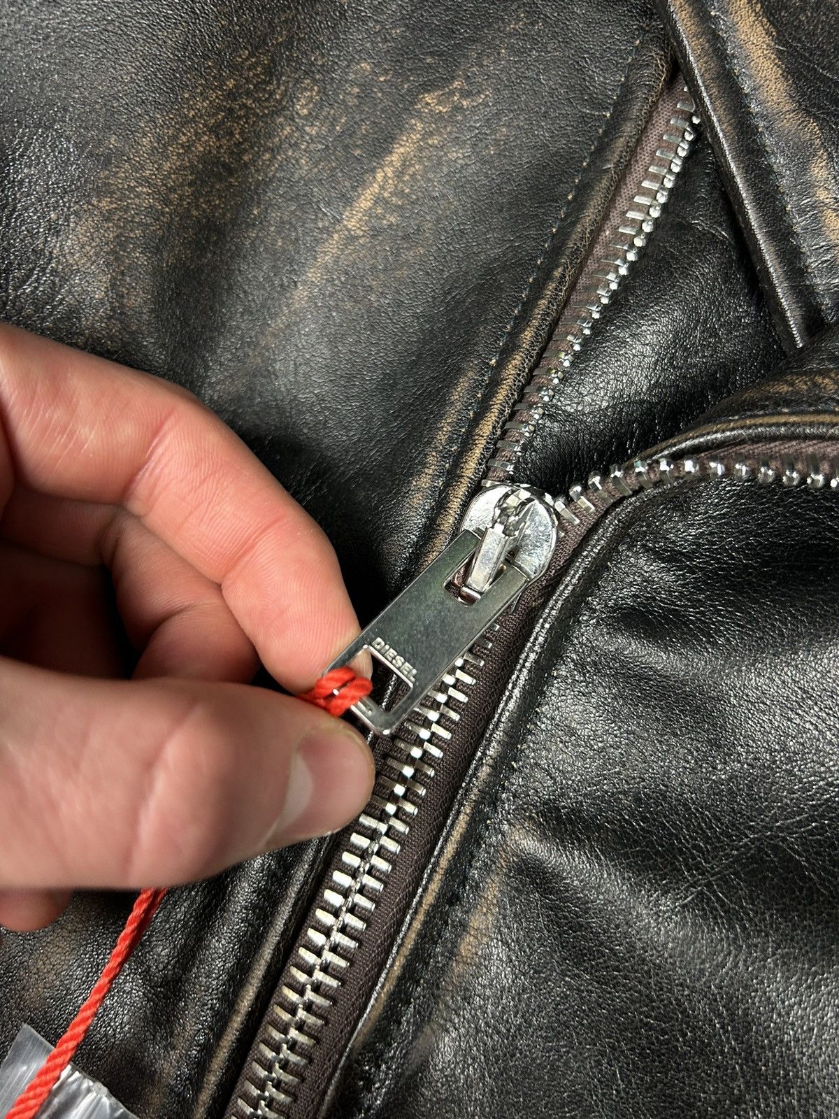 Diesel Diesel L-GARRETT Leather Jacket Size US M / EU 48-50 / 2 - 6 Thumbnail