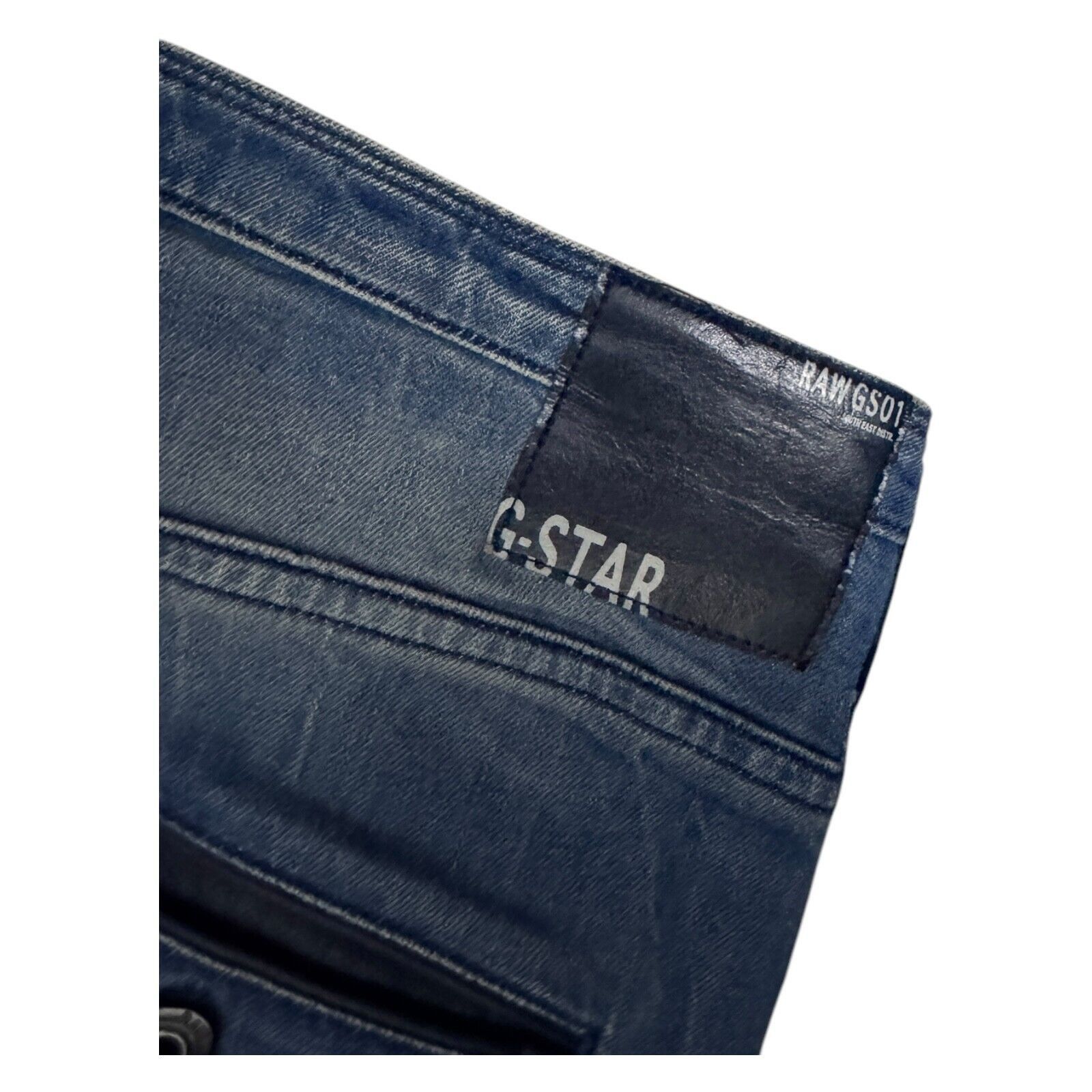G-Star G STAR RAW ARC Navy 3D TAPERED BRACES Denim Jeans 12 Size 32" / US 10 / IT 46 - 8 Thumbnail