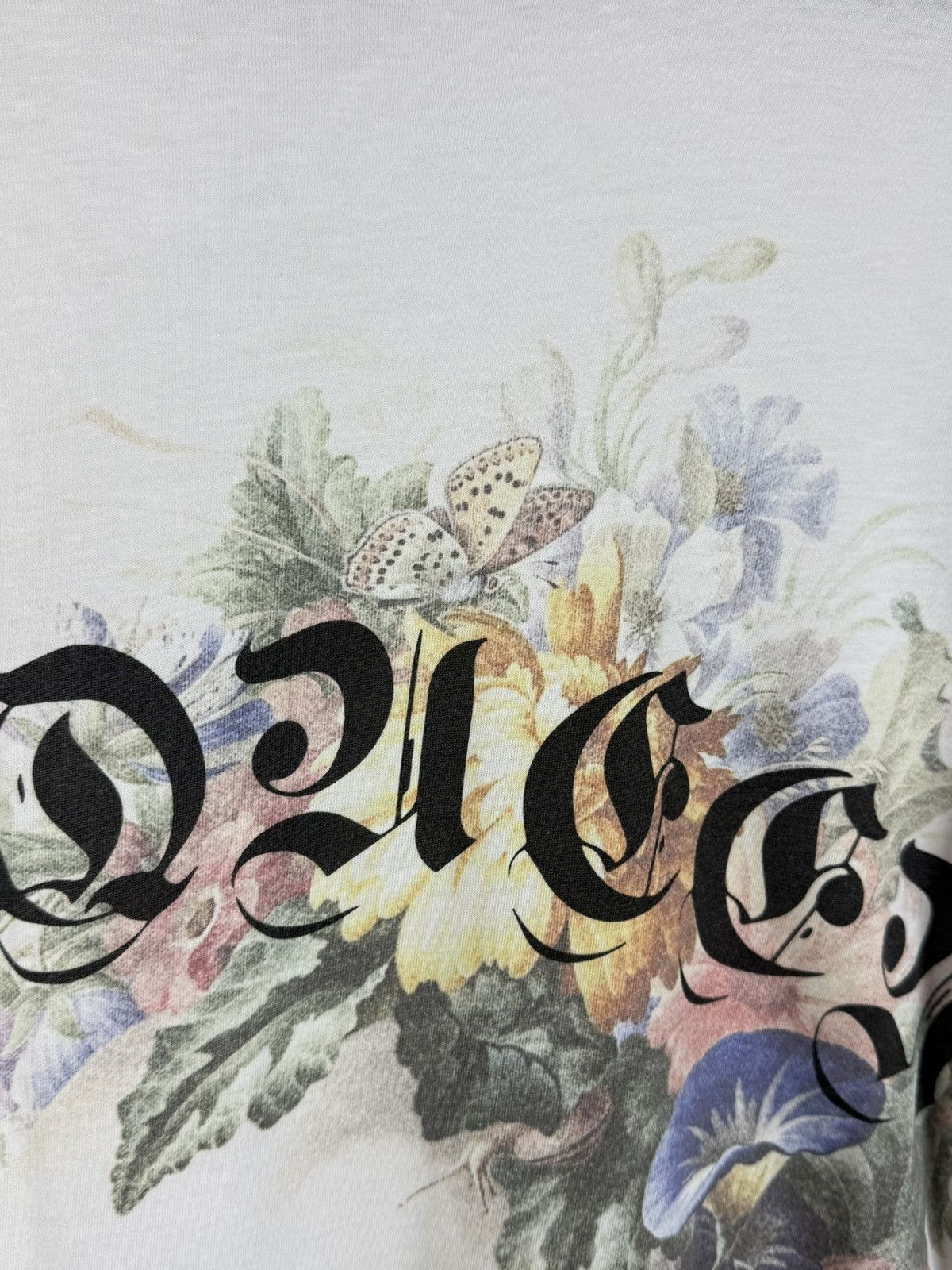 Alexander McQueen Alexander Mcqueen Skull Flowers Floral SS18 T-Shirt Size M / US 6-8 / IT 42-44 - 3 Thumbnail