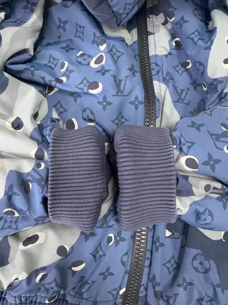 Louis Vuitton Louis Vuitton Blue Camouflage Full Print Reversible Cotton Size US M / EU 48-50 / 2 - 5 Thumbnail
