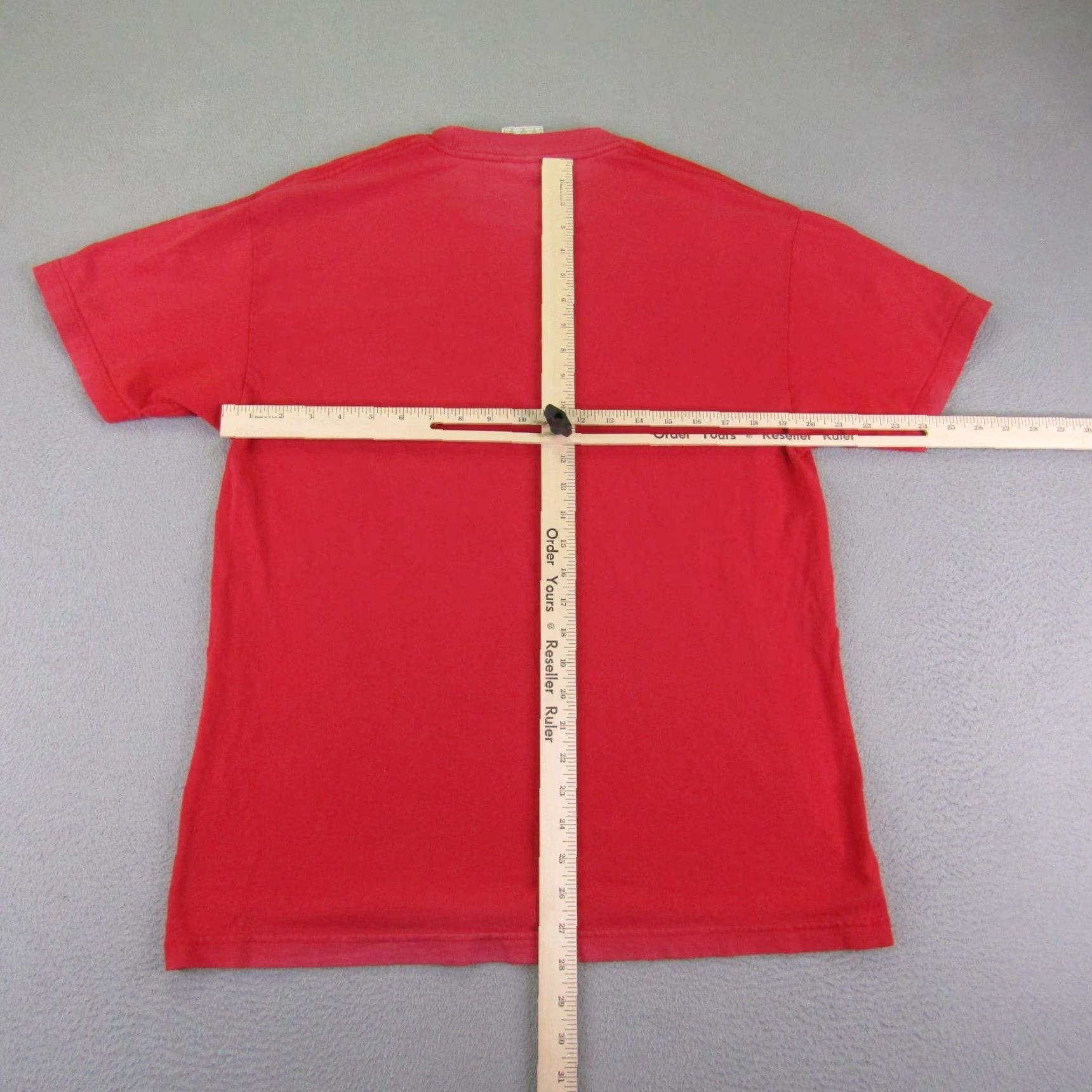 Vintage VINTAGE Alstyle USA Shirt Mens Large Red 2000s Y2K Patriotic Flag T-Shirt Short Sleeve Crew Neck Size US L / EU 52-54 / 3 - 4 Thumbnail