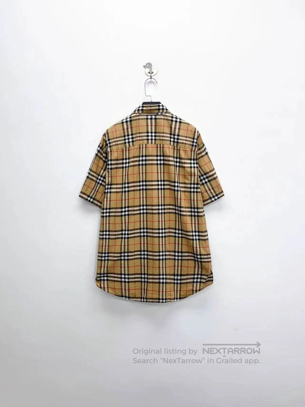 Burberry burberry short sleeve checkered shirt jacket. Size US L / EU 52-54 / 3 - 2 Thumbnail