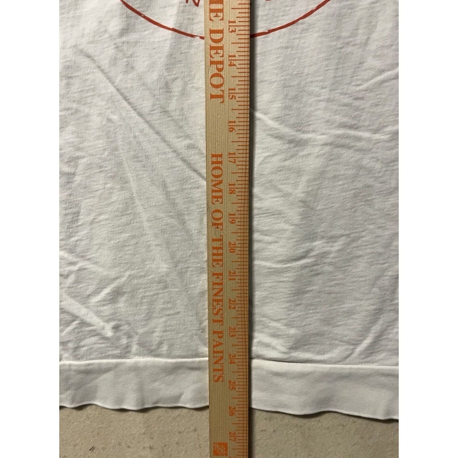 Logo 7 Surf Jack T-Shirt Long Sleeve White Large Logo Made In USA Distressed Mens L Regular Shirt Size US L / EU 52-54 / 3 - 4 Thumbnail