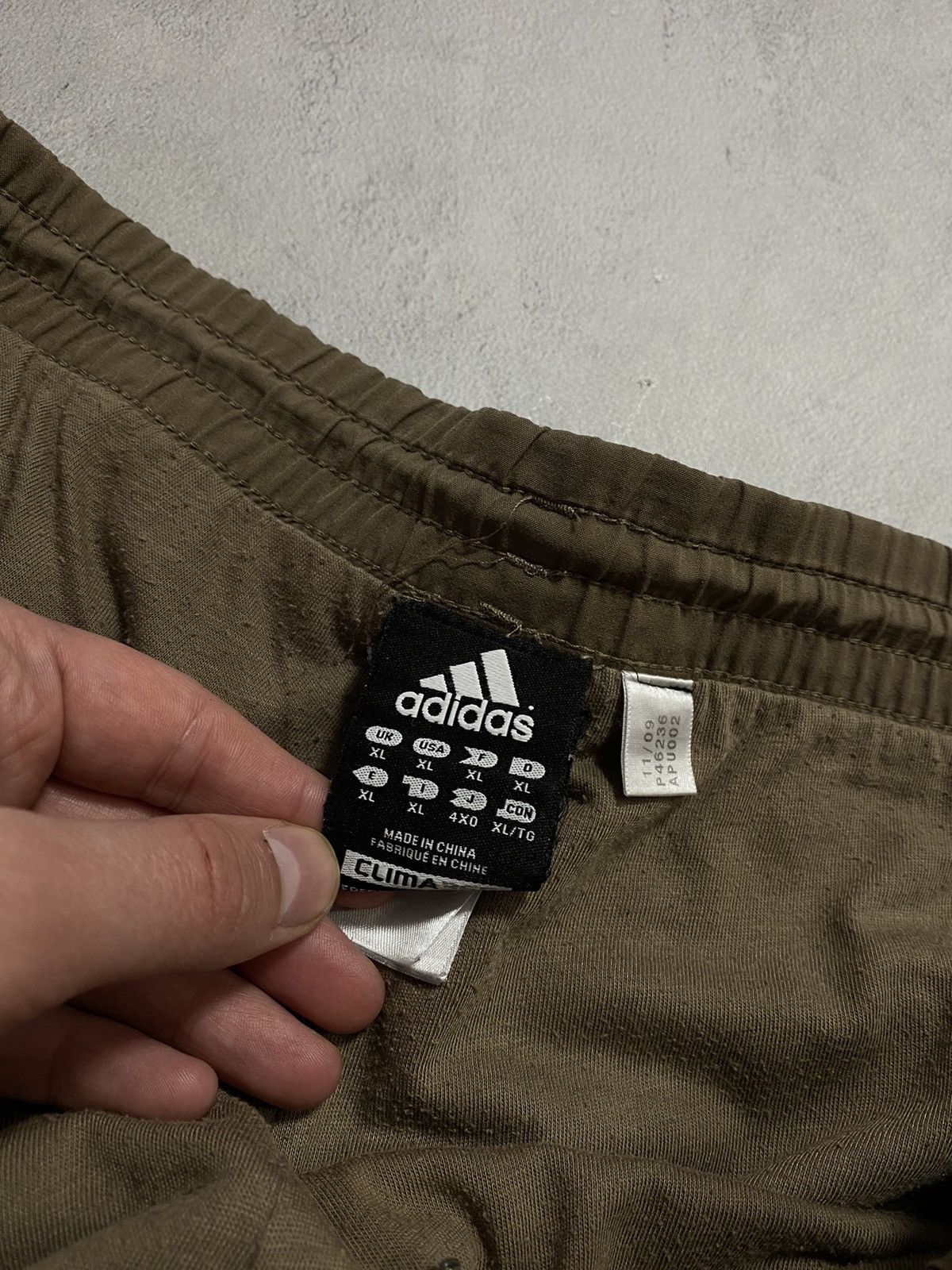 Adidas × Vintage Vintage Track Pants Baggy Oversized Adidas Brown Logo XL-XXL Size US 40 / EU 56 - 6 Thumbnail