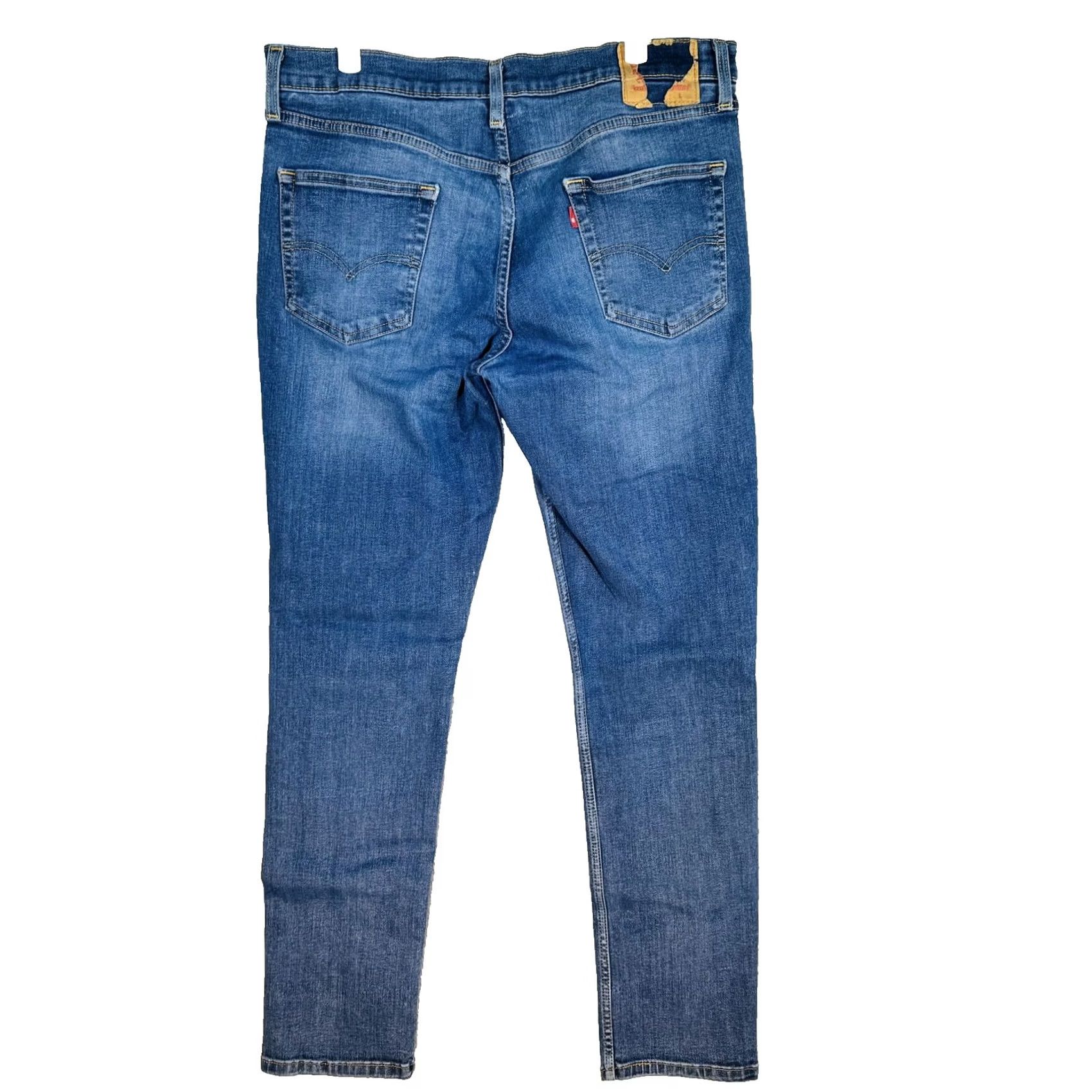 Levi's Levis 511 Jeans Mens 34x32 Blue Medium Wash Slim Taper Stretch Denim Mid Rise Size US 34 / EU 50 - 2 Thumbnail