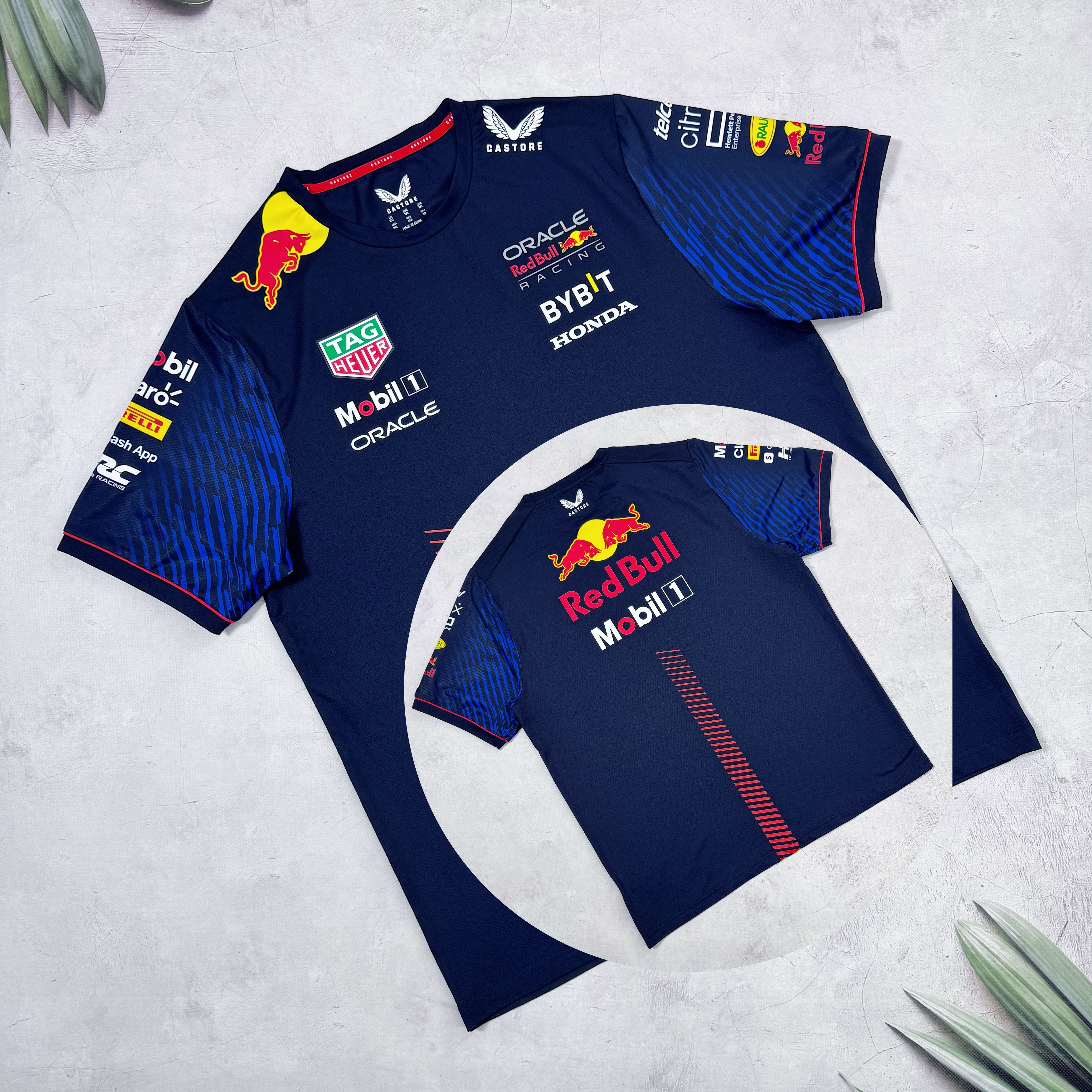 Castore 2023 Oracle Red Bull Racing Formula1 Team T-Shirt by Castore Size US XL / EU 56 / 4 - 1 Thumbnail