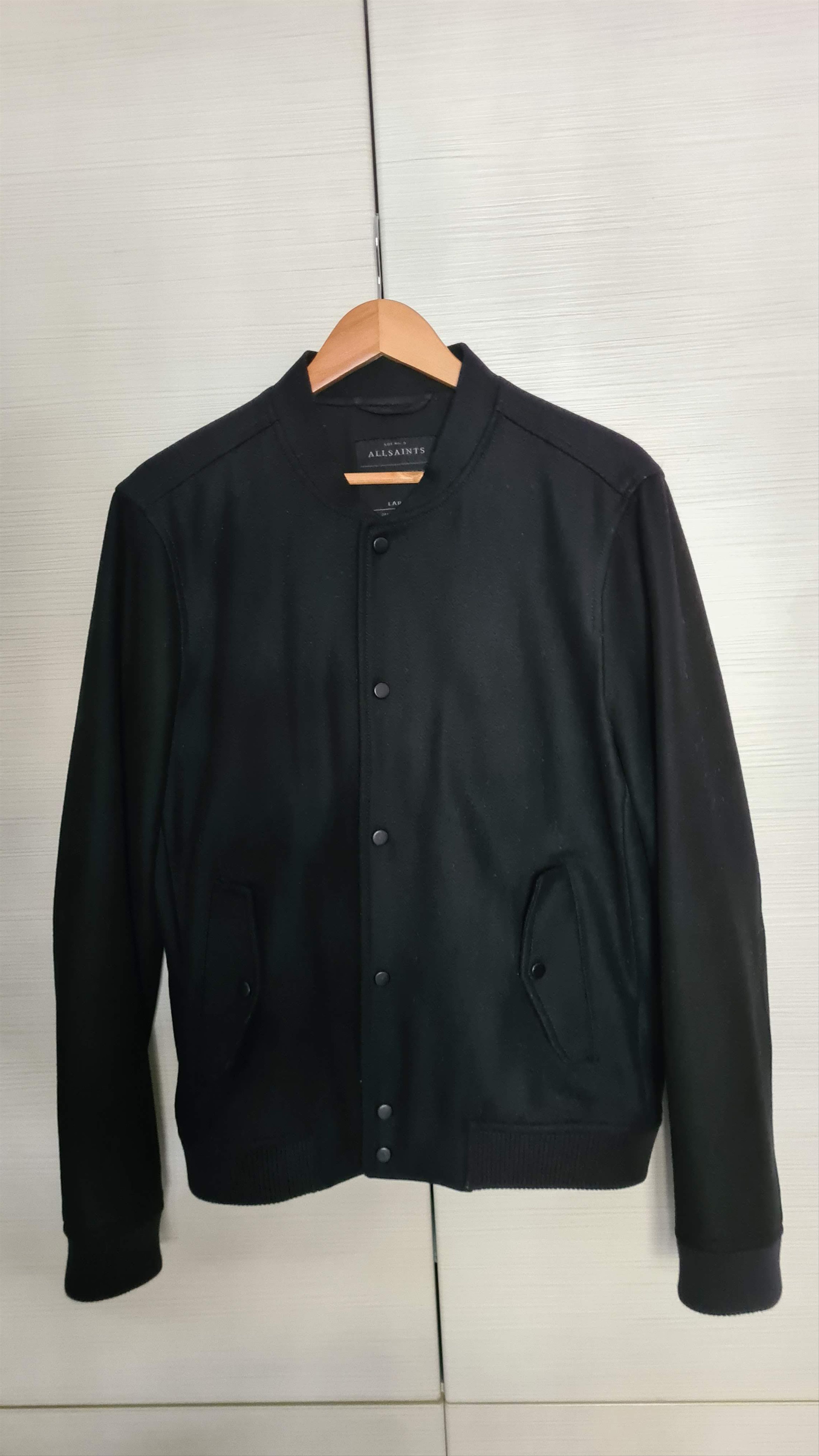 Allsaints Varsity wool jacket Size US L / EU 52-54 / 3 - 2 Thumbnail