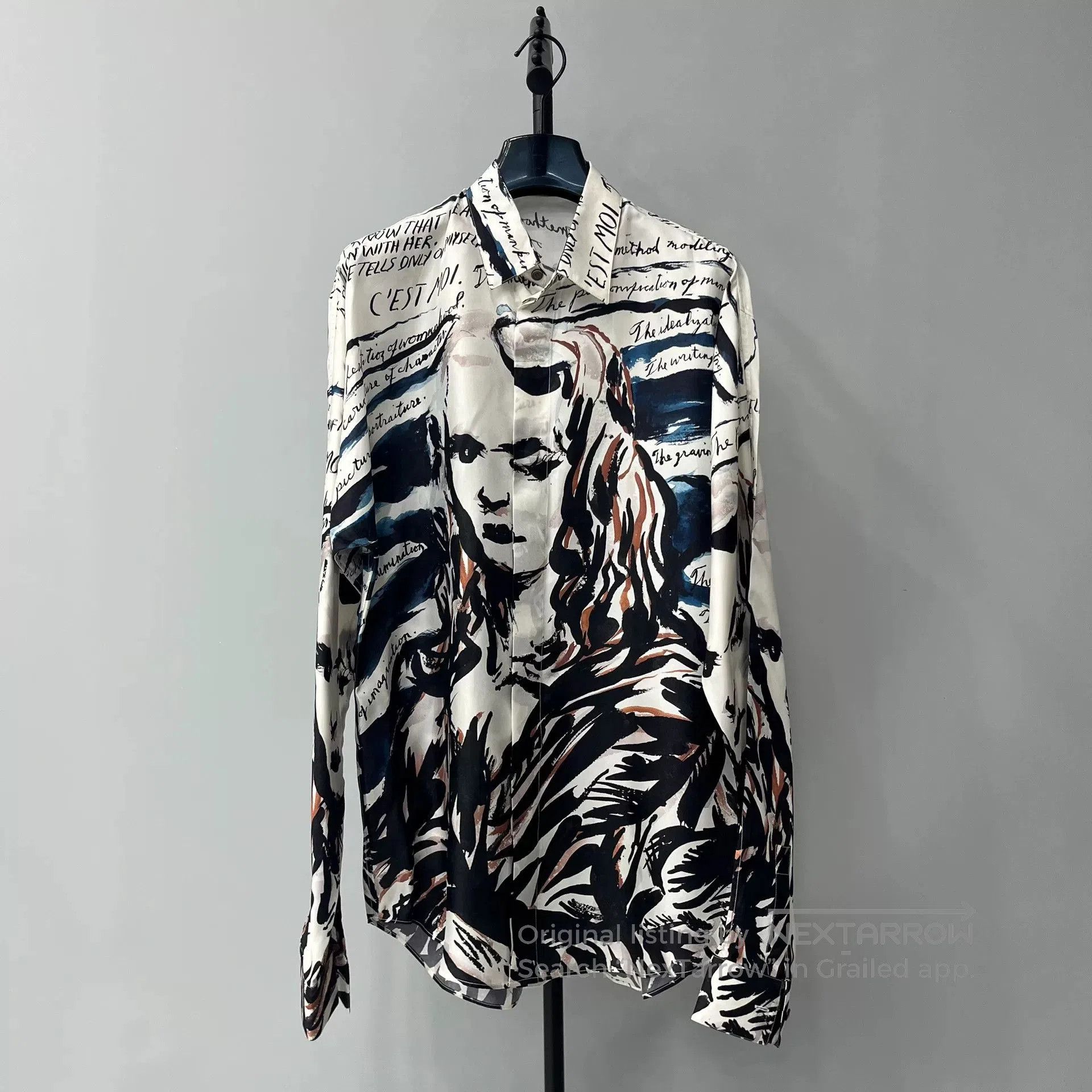 Dior Dior x Raymond Petibon Mona Lisa Shirt. Size US XL / EU 56 / 4 - 1 Thumbnail